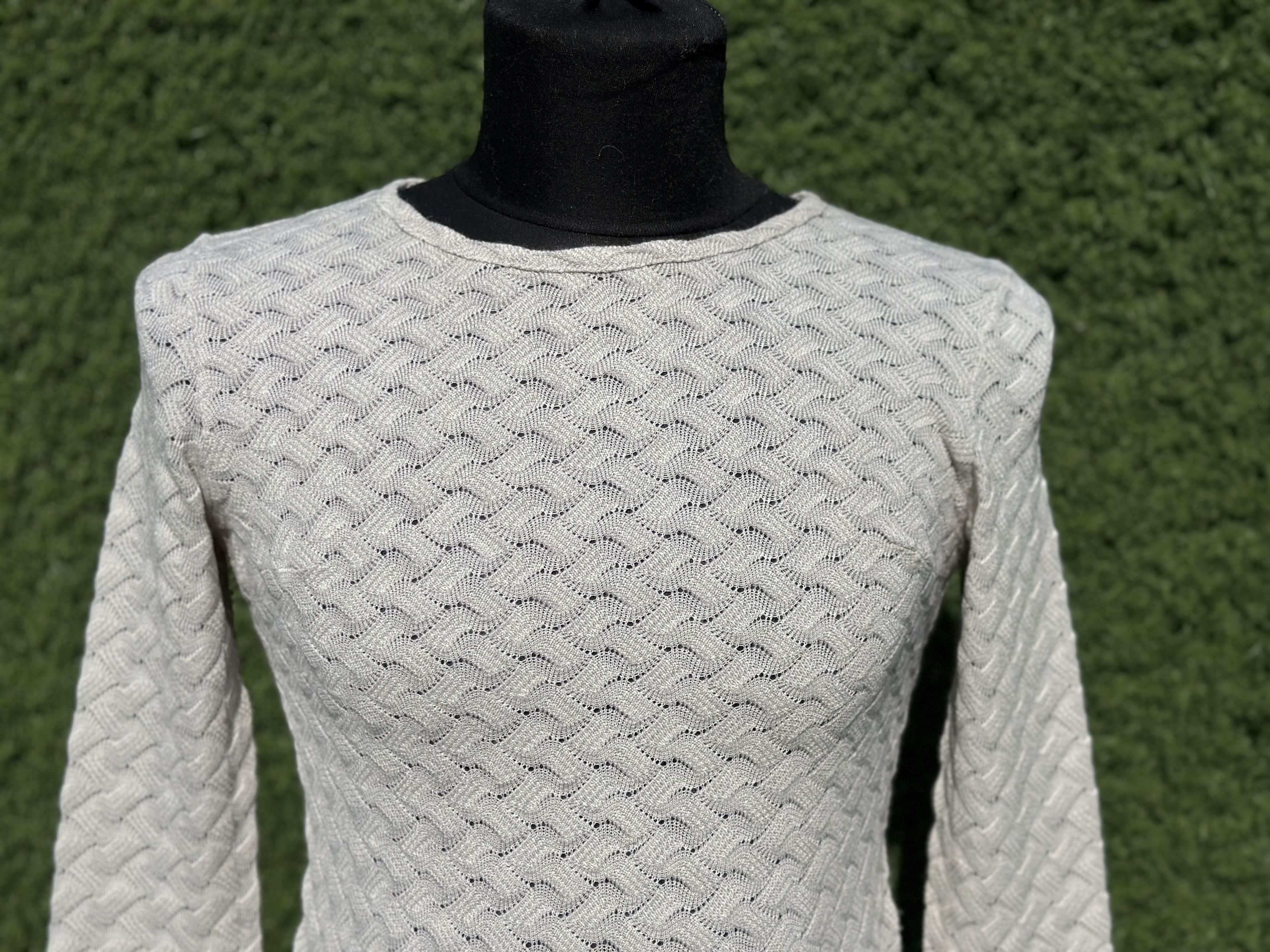Missoni Missoni Sport Openwork Knit Wool Blend Sweater Italy Size 42 Size S / US 4 / IT 40 - 8 Thumbnail