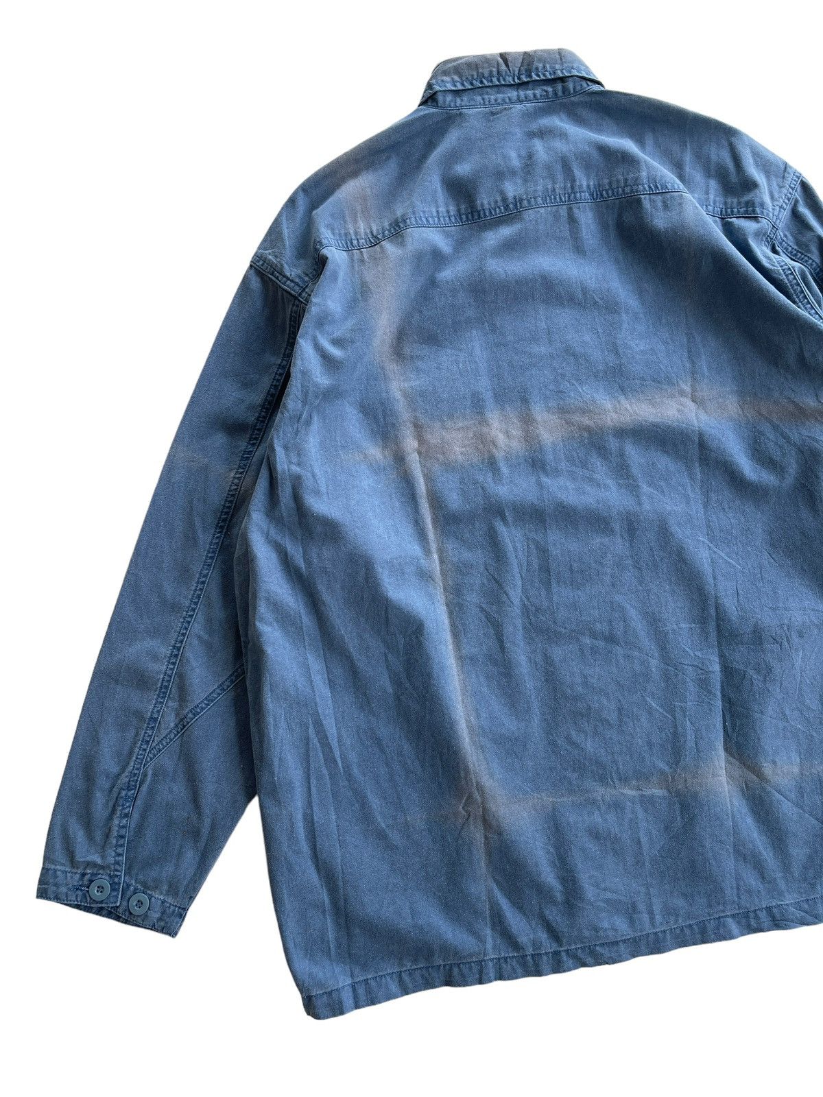 Levi's Vintage Levis Oversized Faded Works Shirt Size US L / EU 52-54 / 3 - 8 Thumbnail