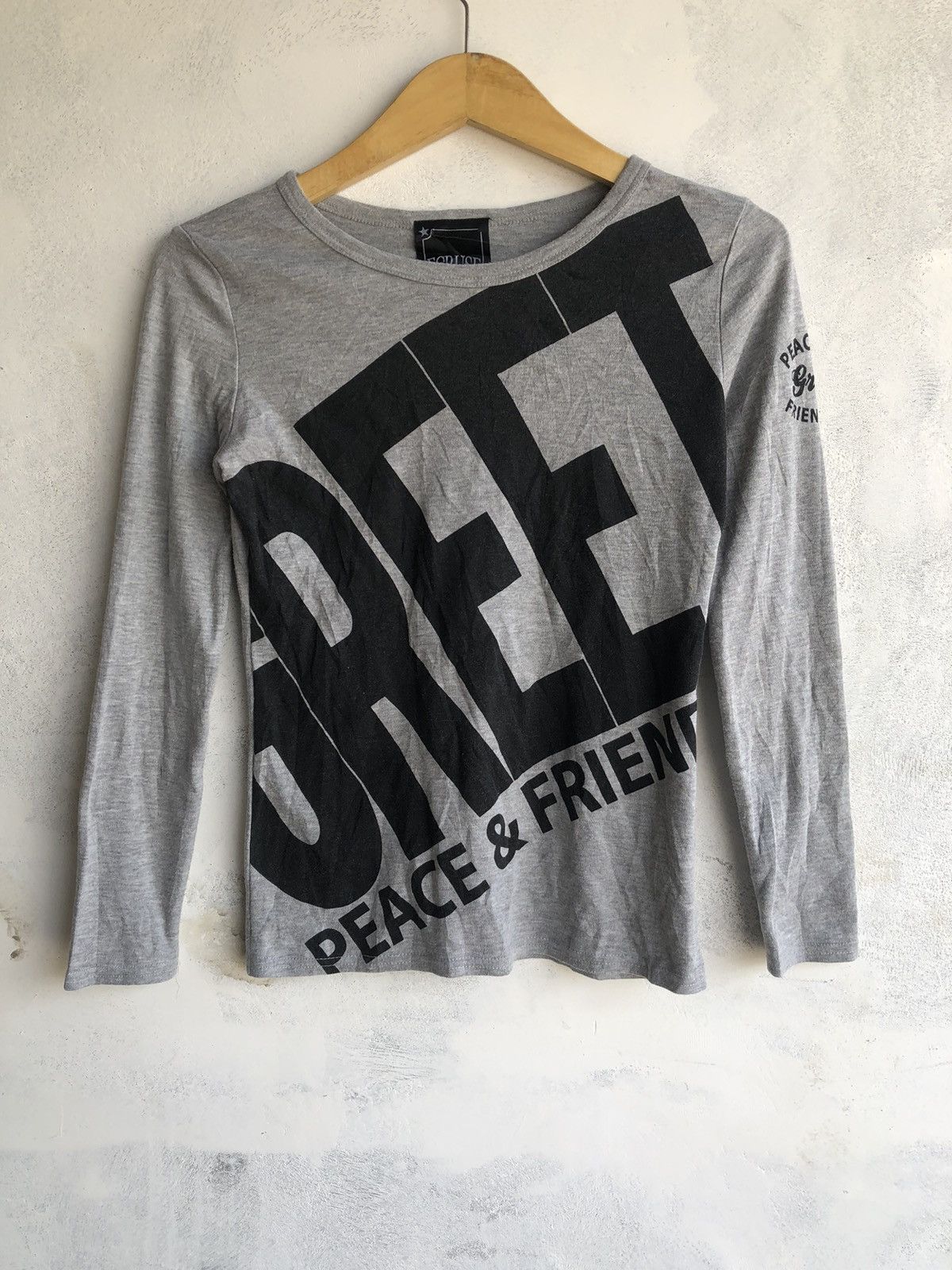 Hysteric Glamour Japanese Poem Greet Peace and Friend LongSleeve Ifsix Style Size US M / EU 48-50 / 2 - 1 Thumbnail