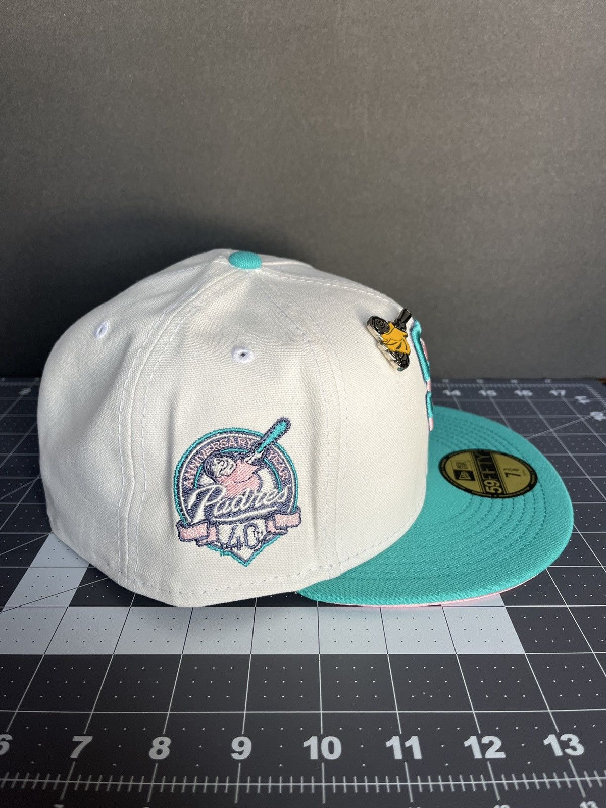 New Era San Diego Padres 7 3/8 59fifty Monaco MLB Size ONE SIZE - 4 Thumbnail