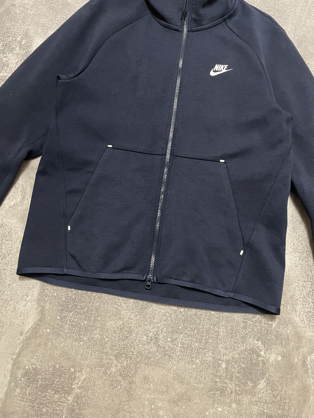 Nike × Vintage Nike Sportswear Tech Fleece Zip-Up Hoodie Size US M / EU 48-50 / 2 - 3 Thumbnail
