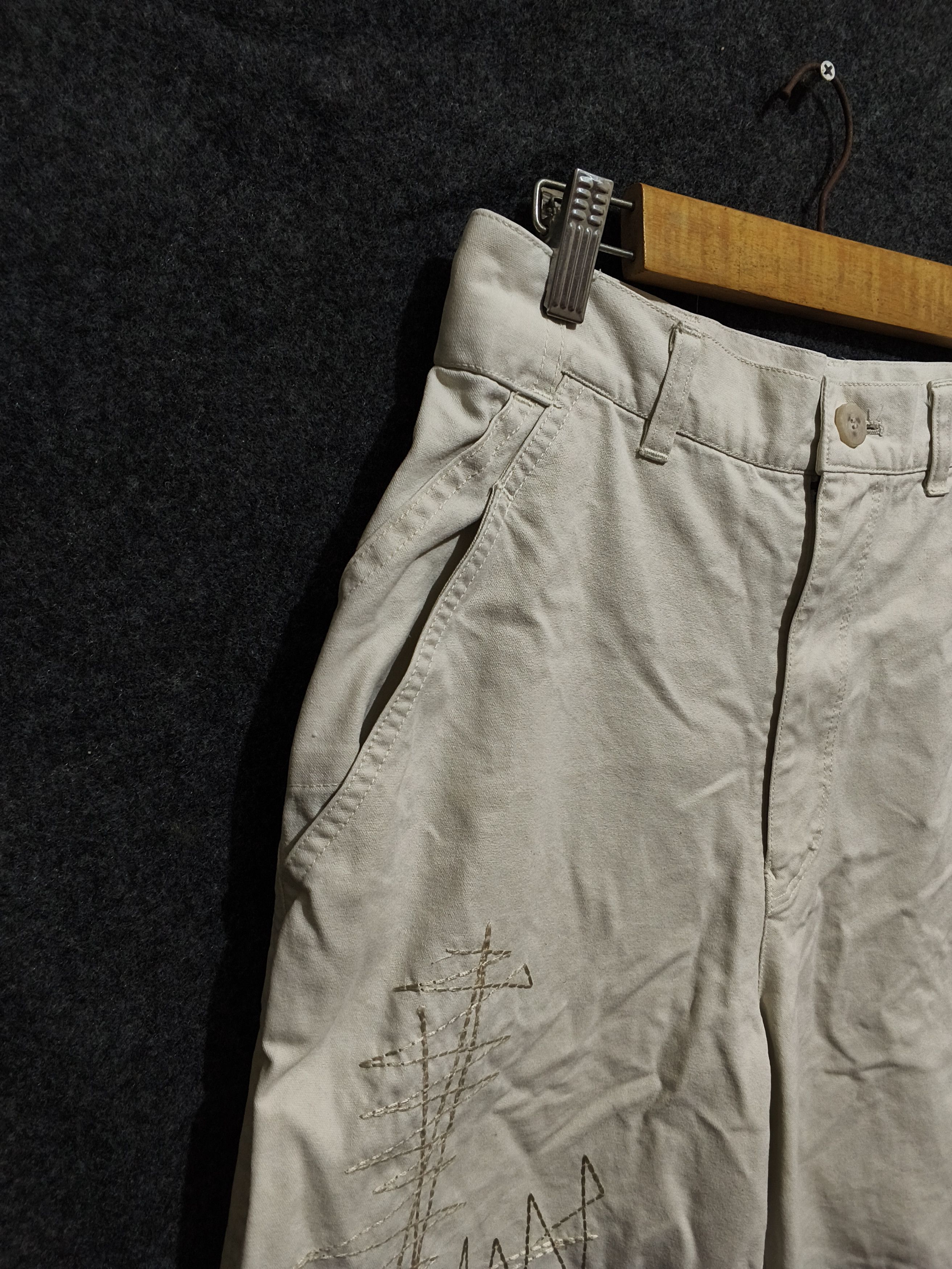 Issey Miyake 💥Japanese Designer Issey Miyake short pants Size 28" / US 6 / IT 42 - 3 Thumbnail