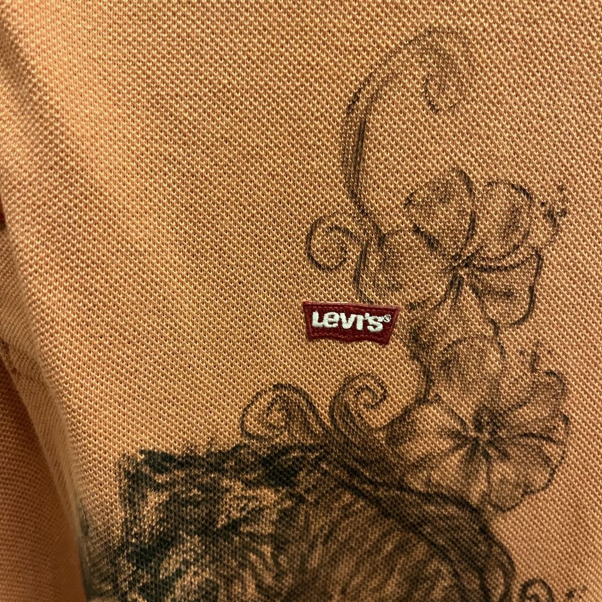 Levi's × Levi's Made & Crafted × Levi's Vintage Clothing Rare Levis Custom Made Tiger Polo Size US M / EU 48-50 / 2 - 3 Thumbnail