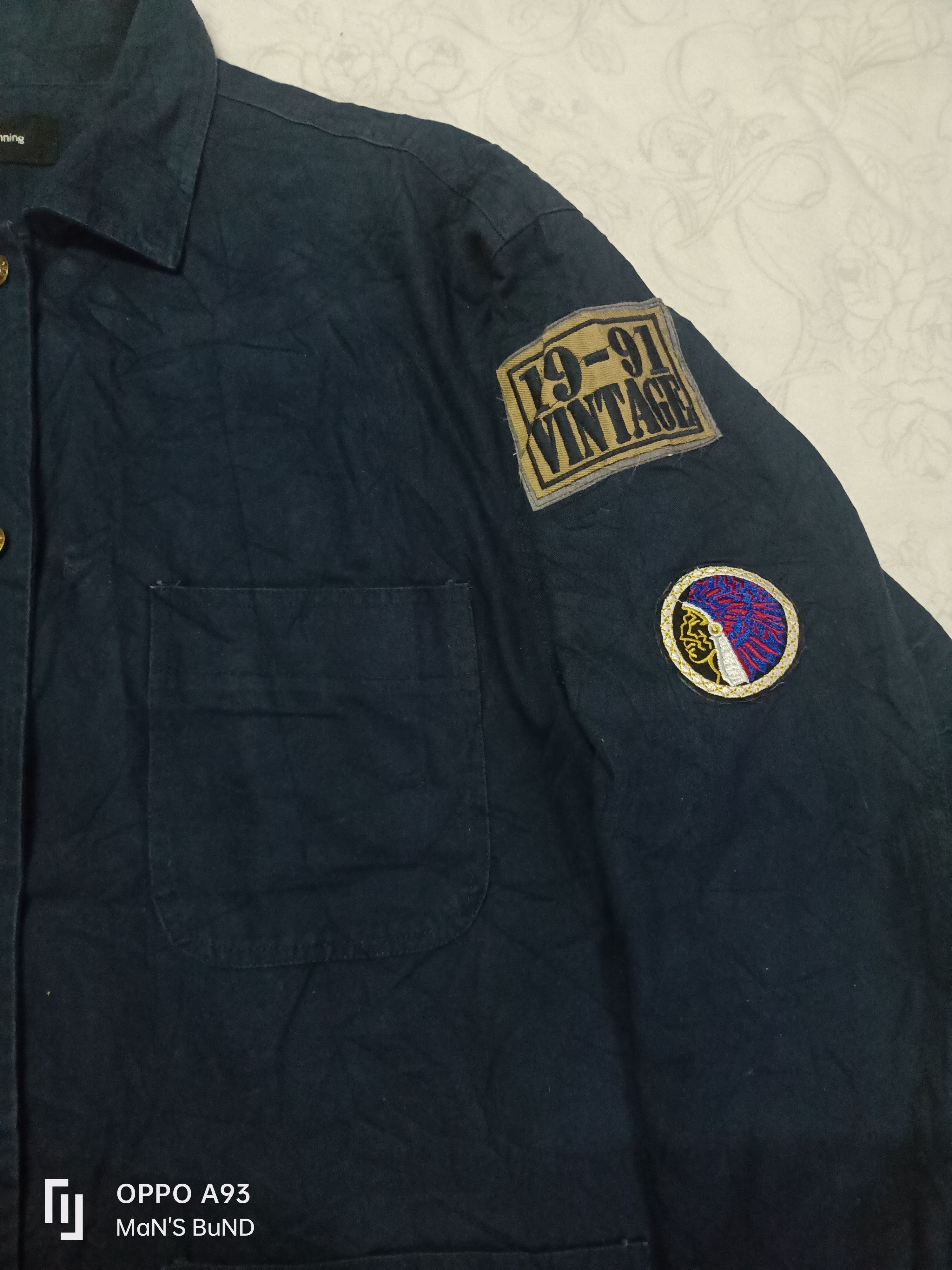 Vintage Vintage Patch Jacket (22 Patches) Size US L / EU 52-54 / 3 - 5 Thumbnail