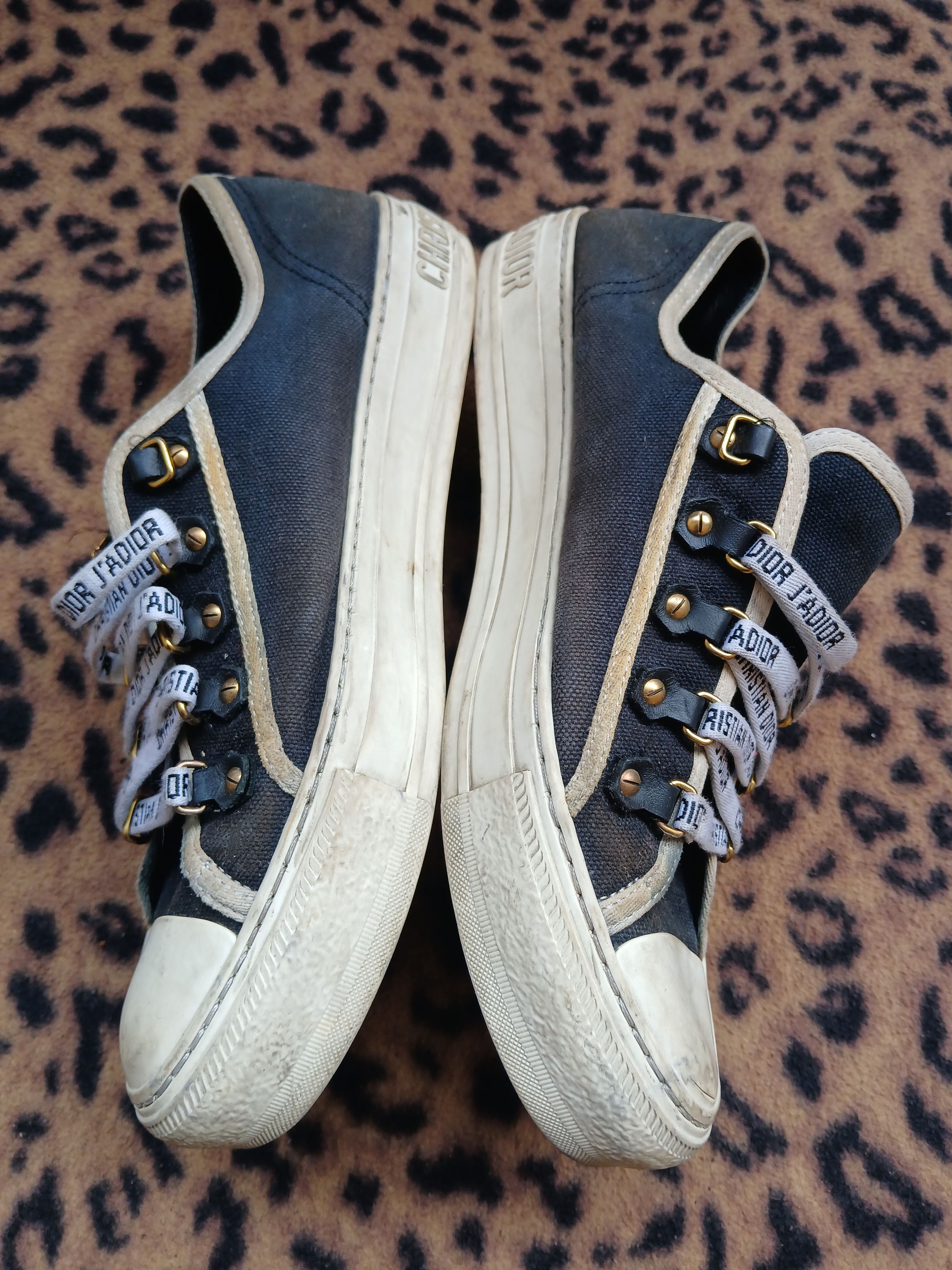 Christian Dior Monsieur Christian dior Walk'N'Dior canvas Size US 7.5 / EU 40-41 - 2 Thumbnail