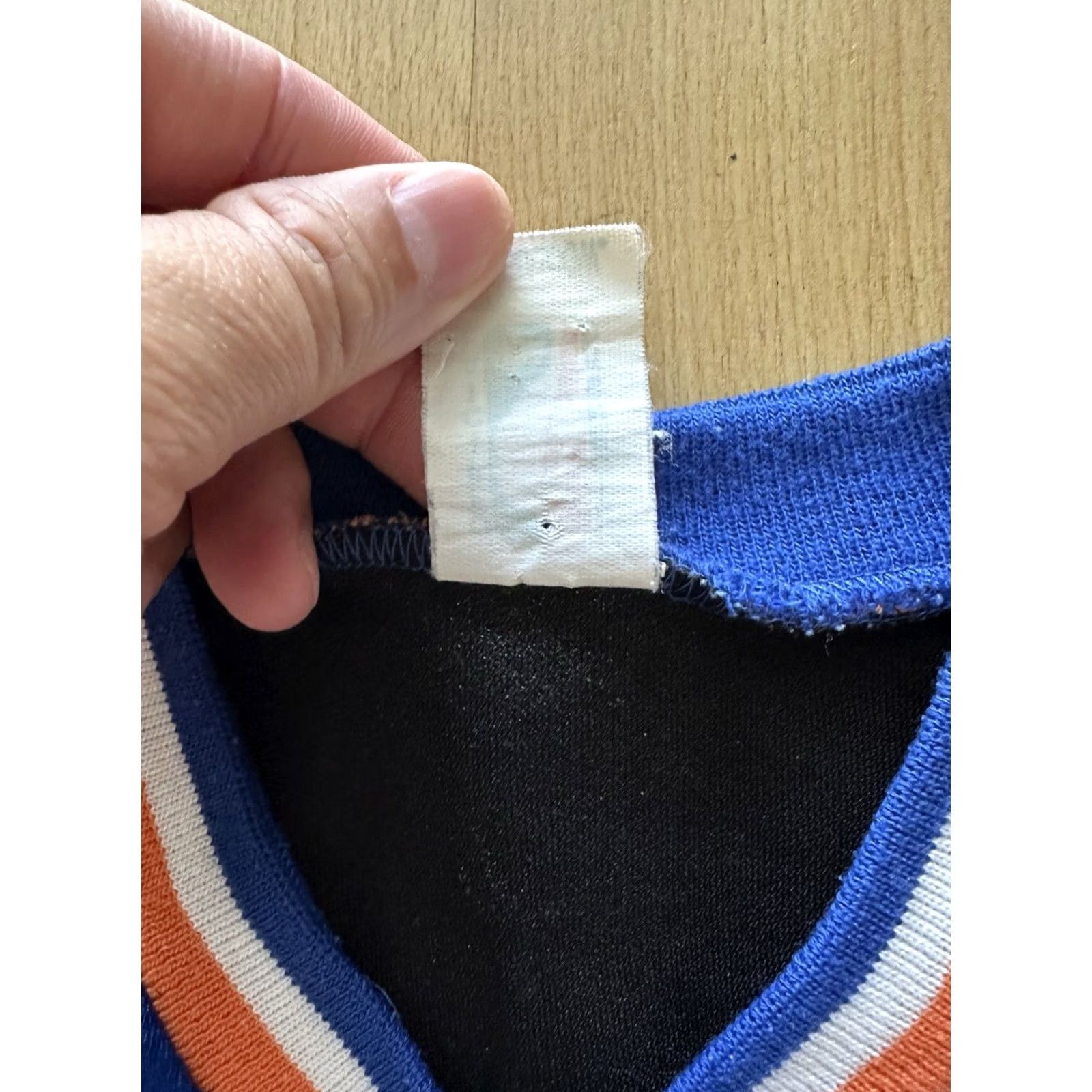 NBA VINTAGE Glasgow New York Knicks Shooting Shirt Basketball Warmup NBA 90s Blue M Mens Size US M / EU 48-50 / 2 - 6 Thumbnail