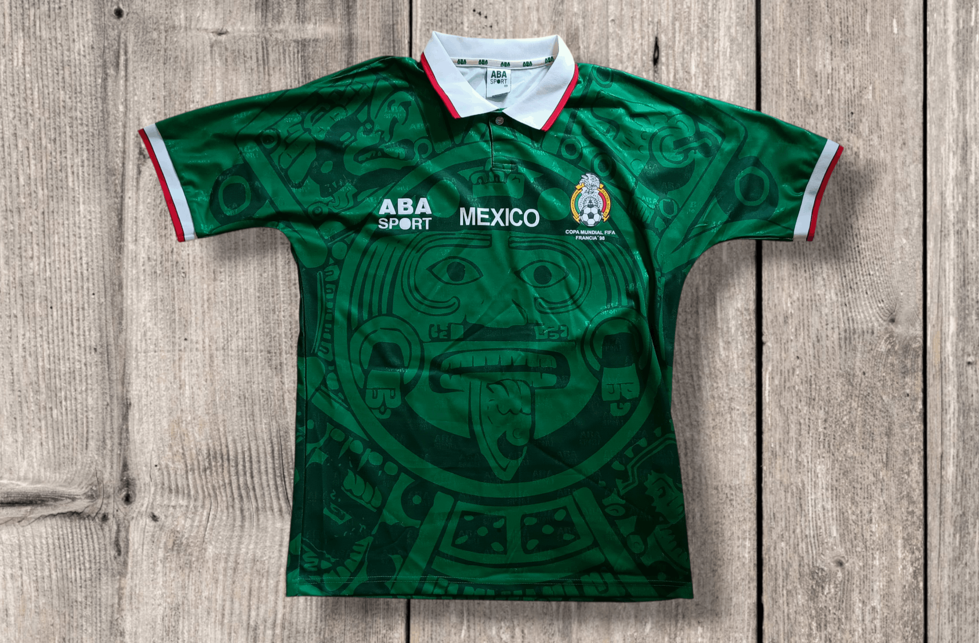 Other 1998 | Mexico Home Jersey Size US XL / EU 56 / 4 - 1 Thumbnail