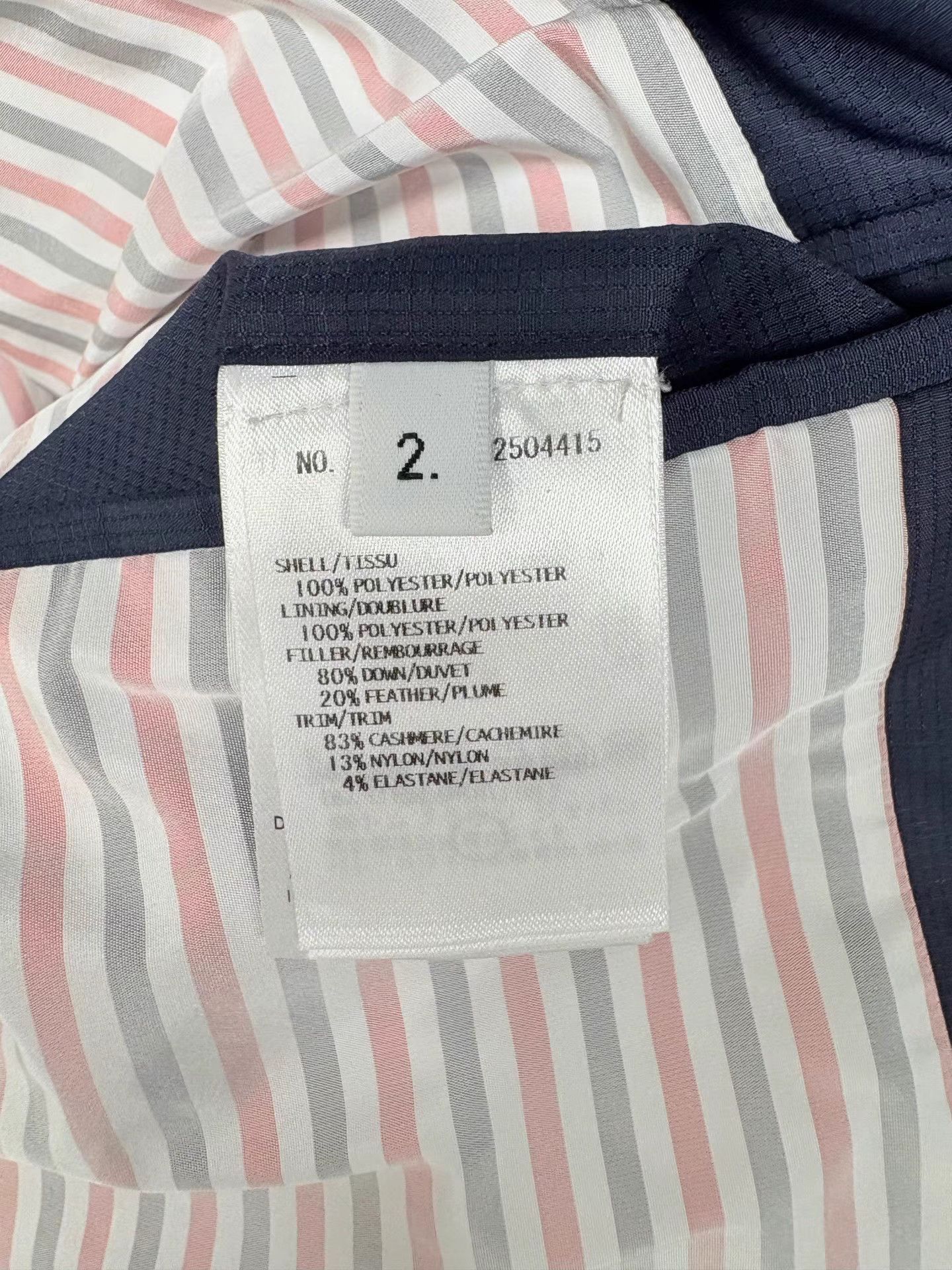 Thom Browne THOM BROWNE 4-Bar Hooded Down Jacket Size US M / EU 48-50 / 2 - 4 Thumbnail