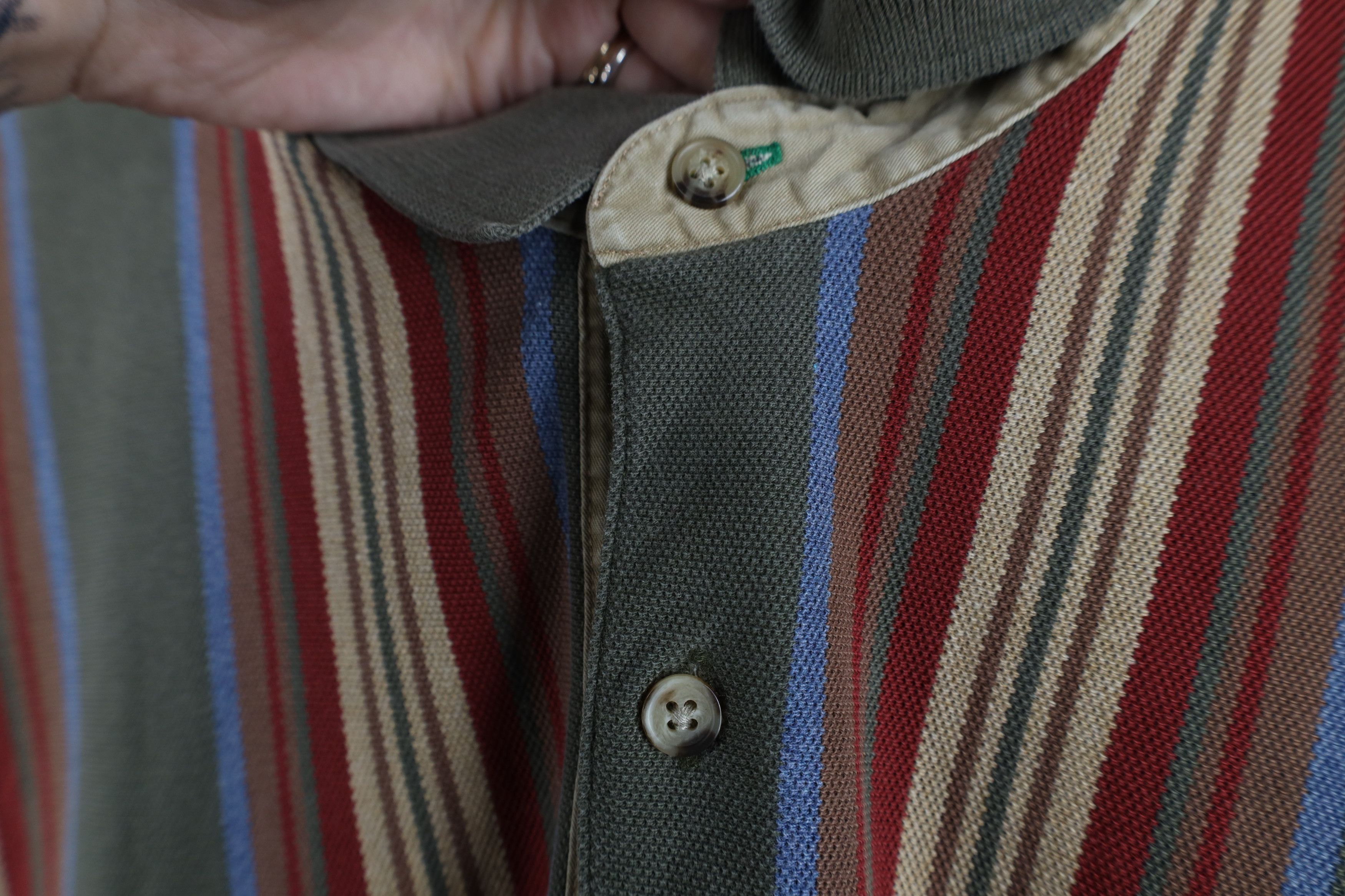 Tommy Hilfiger Vintage 90s Tommy Hilfiger Tone Striped Golf Polo Shirt Size US XL / EU 56 / 4 - 9 Thumbnail