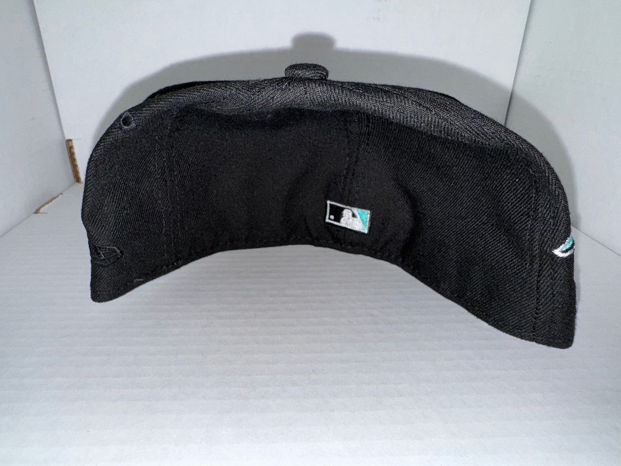 New Era ATL Braves Fitted, Black (Size 7 1/2) Size ONE SIZE - 3 Thumbnail