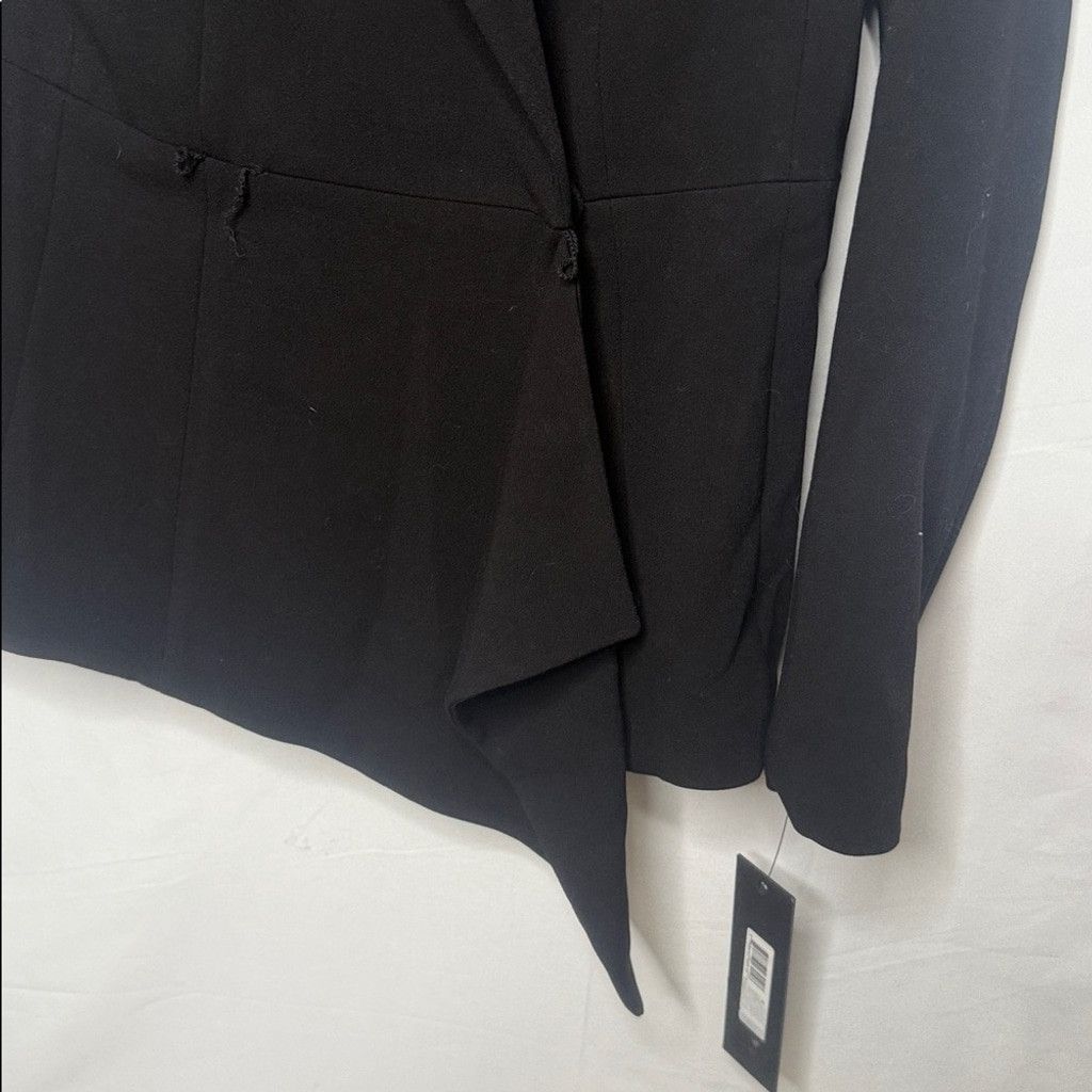 Donna Karan NWT Donna Karan double breasted black asymmetrical jacket 4 Size S / US 4 / IT 40 - 3 Thumbnail