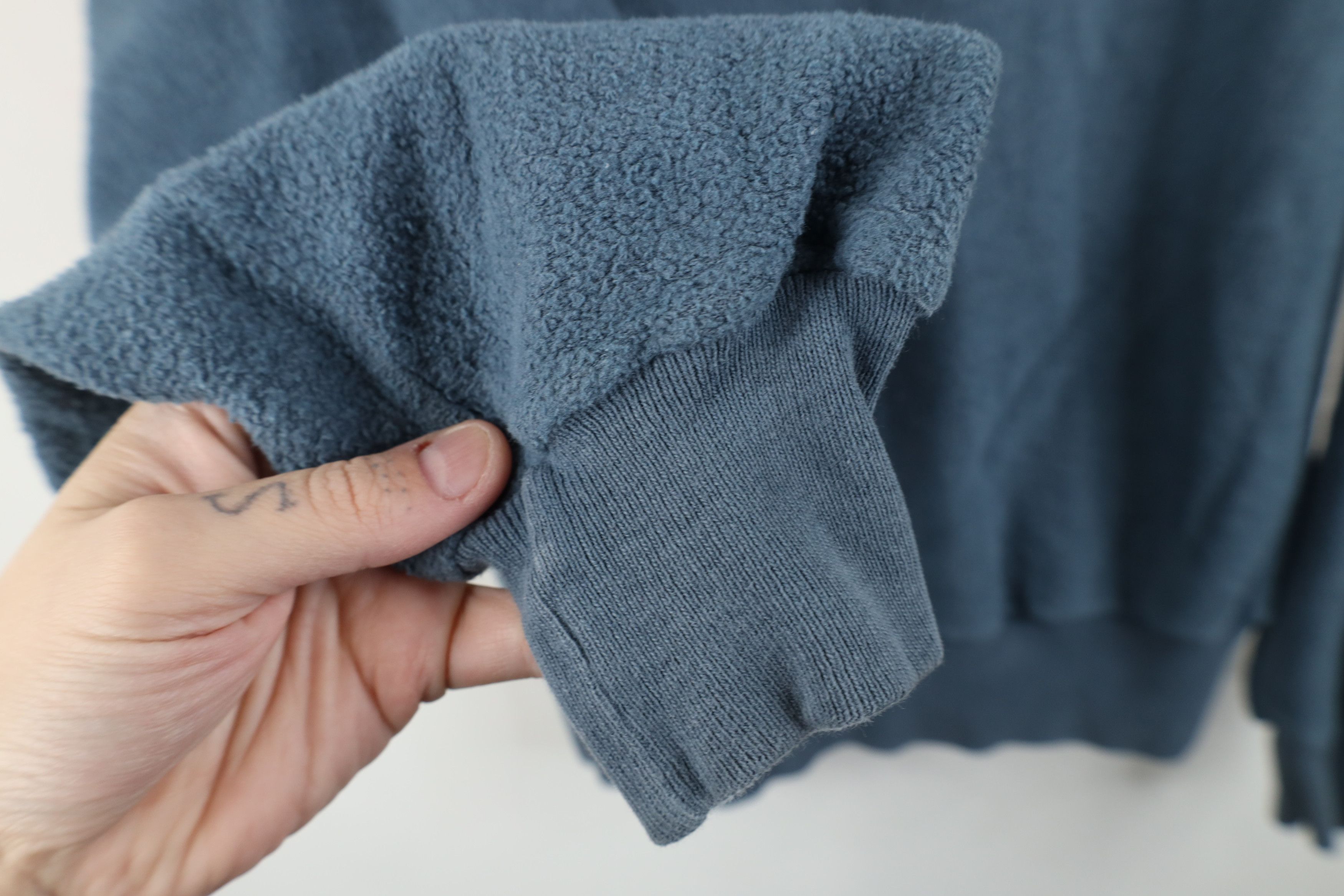 Champion Vintage 90s Champion Spell Reverse Fleece Sweatshirt Teal Size US M / EU 48-50 / 2 - 5 Thumbnail