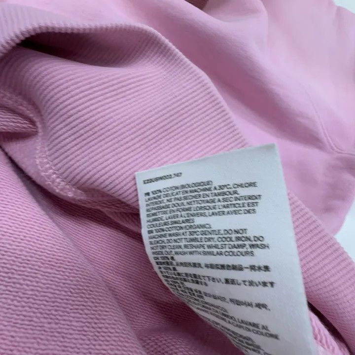 AMI AMIPARIS Pink Heart Logo Long Sleeve Sweatshirt -2507 Size US S / EU 44-46 / 1 - 4 Thumbnail