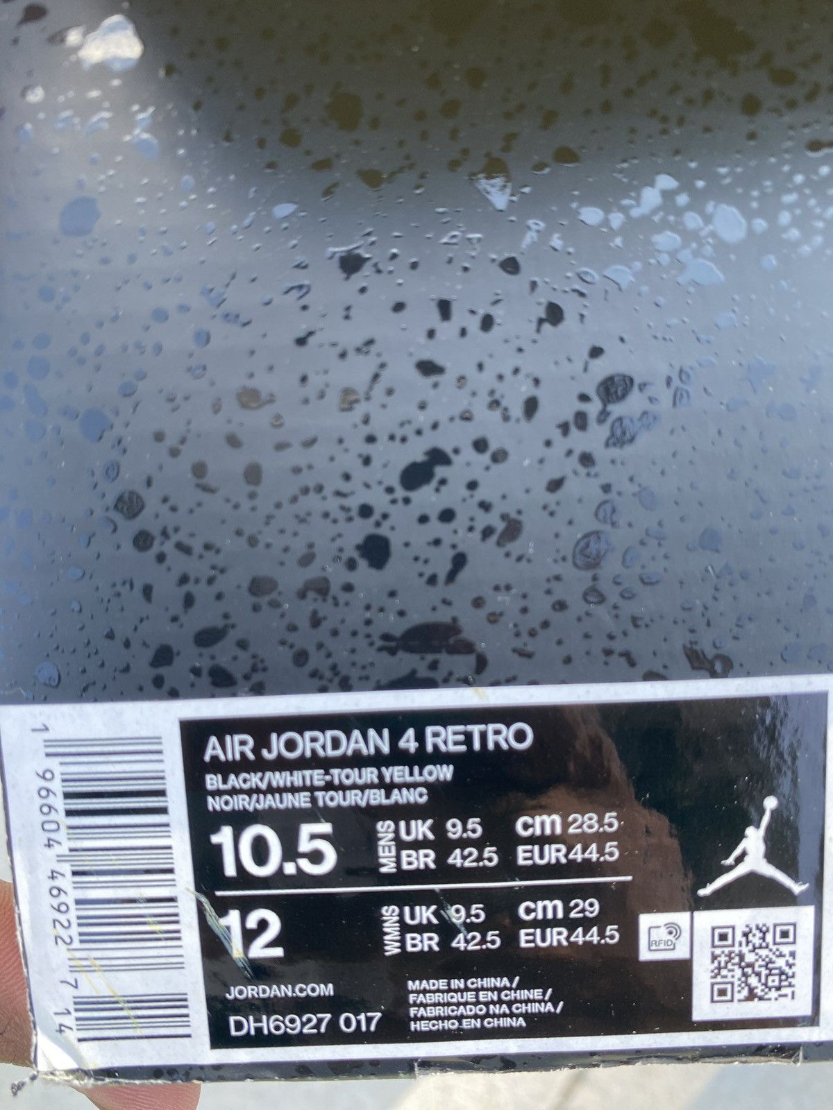 Jordan Brand Jordan 4 Retro Thunder (2023) Size US 10.5 / EU 43-44 - 8 Thumbnail