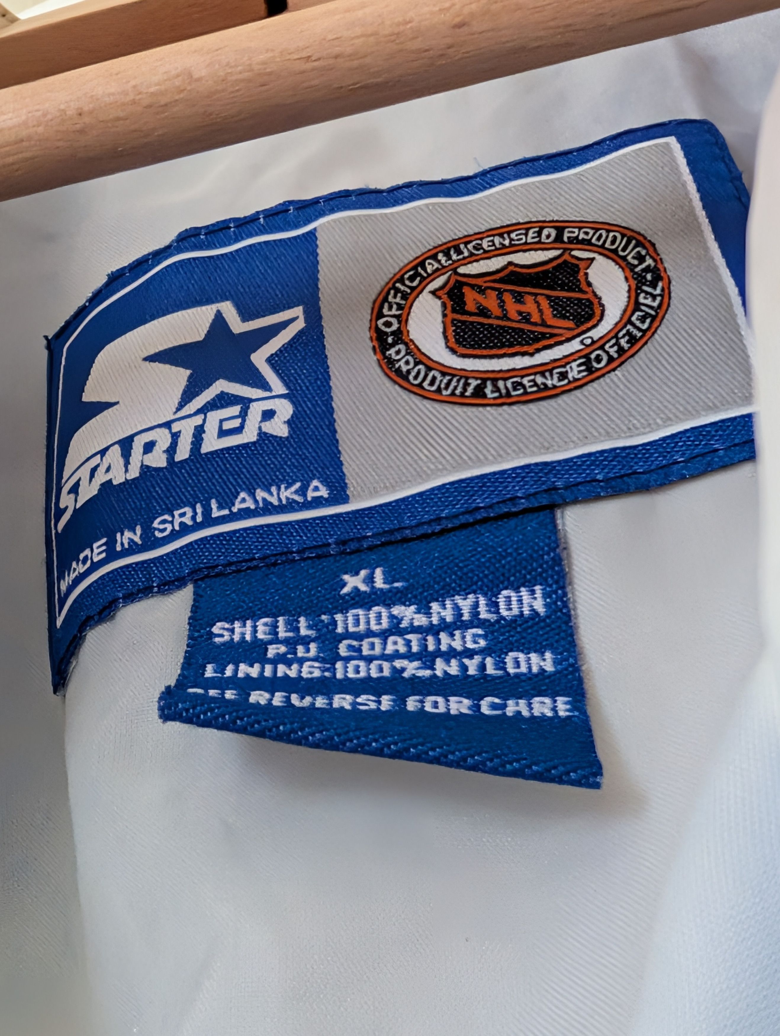 Starter 90's Starter New York Rangers NHL Jacket XL Hockey Size US XL / EU 56 / 4 - 4 Thumbnail