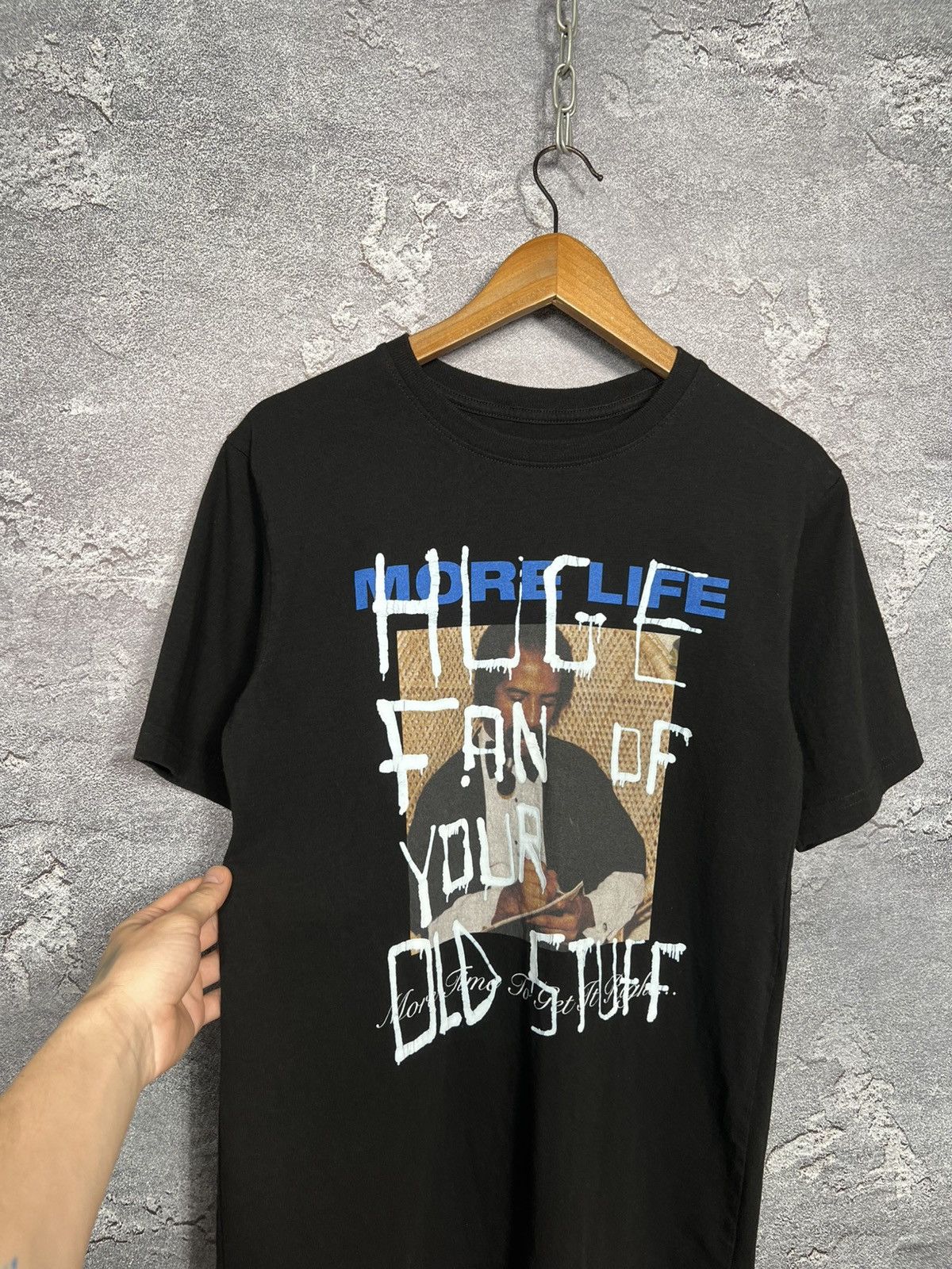 Band Tees Drake "Huge Fan Of Your Old Stuff" More Life Tee Size US S / EU 44-46 / 1 - 2 Thumbnail