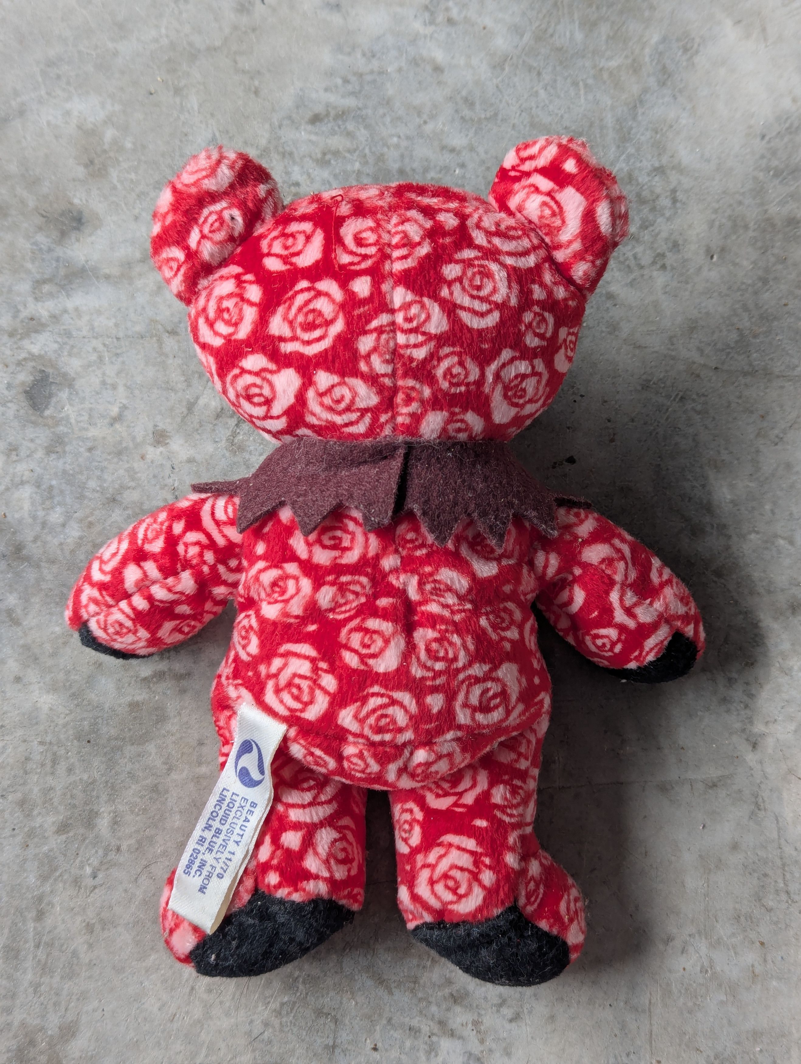 Grateful Dead Grateful Dead "Beauty" Liquid Blue Plush Bear Size ONE SIZE - 2 Thumbnail