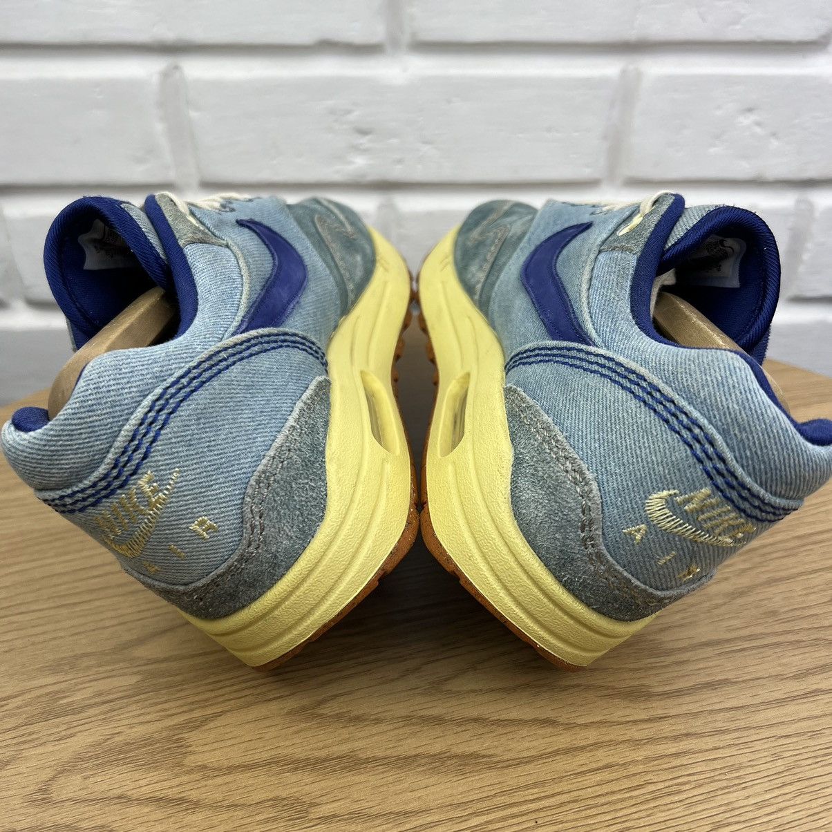 Nike Nike Air Max 1 Premium Dirty Denim Sneakers Men's Size US 9 / EU 42 - 8 Thumbnail