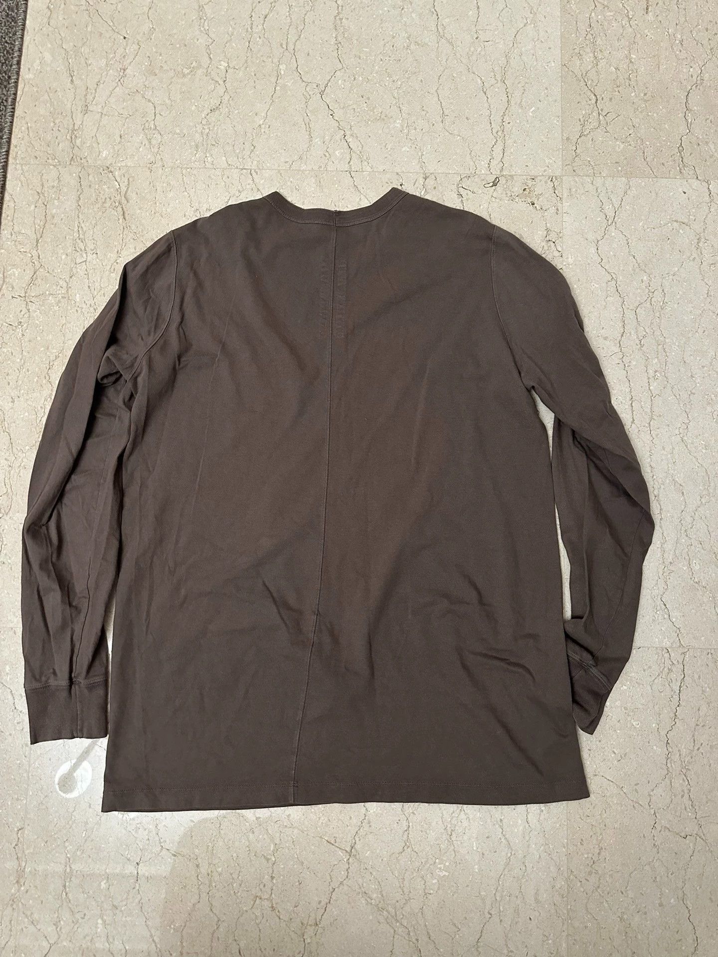 Rick Owens Rick Owens Main line taupe bottoming long sleeve-2508 Size US L / EU 52-54 / 3 - 2 Thumbnail