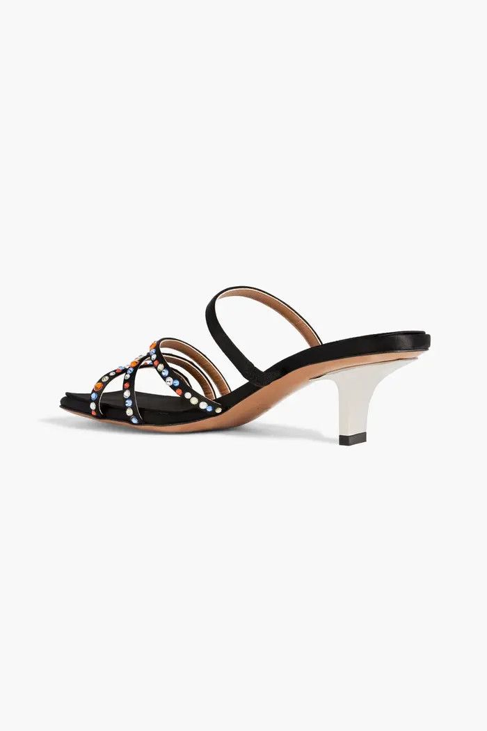 Marni o1w1db10125 Mules in Black Size US 10 / IT 40 - 3 Thumbnail