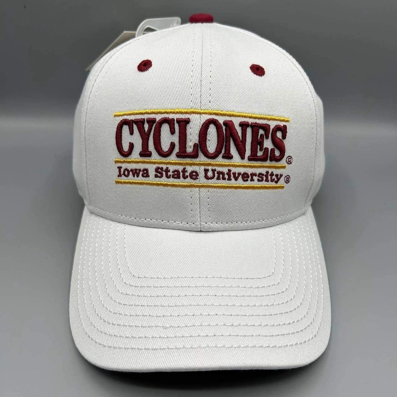 The Game Vintage Iowa State Cyclones Hat Men NCAA Snap Back Cotton Size ONE SIZE - 1 Thumbnail