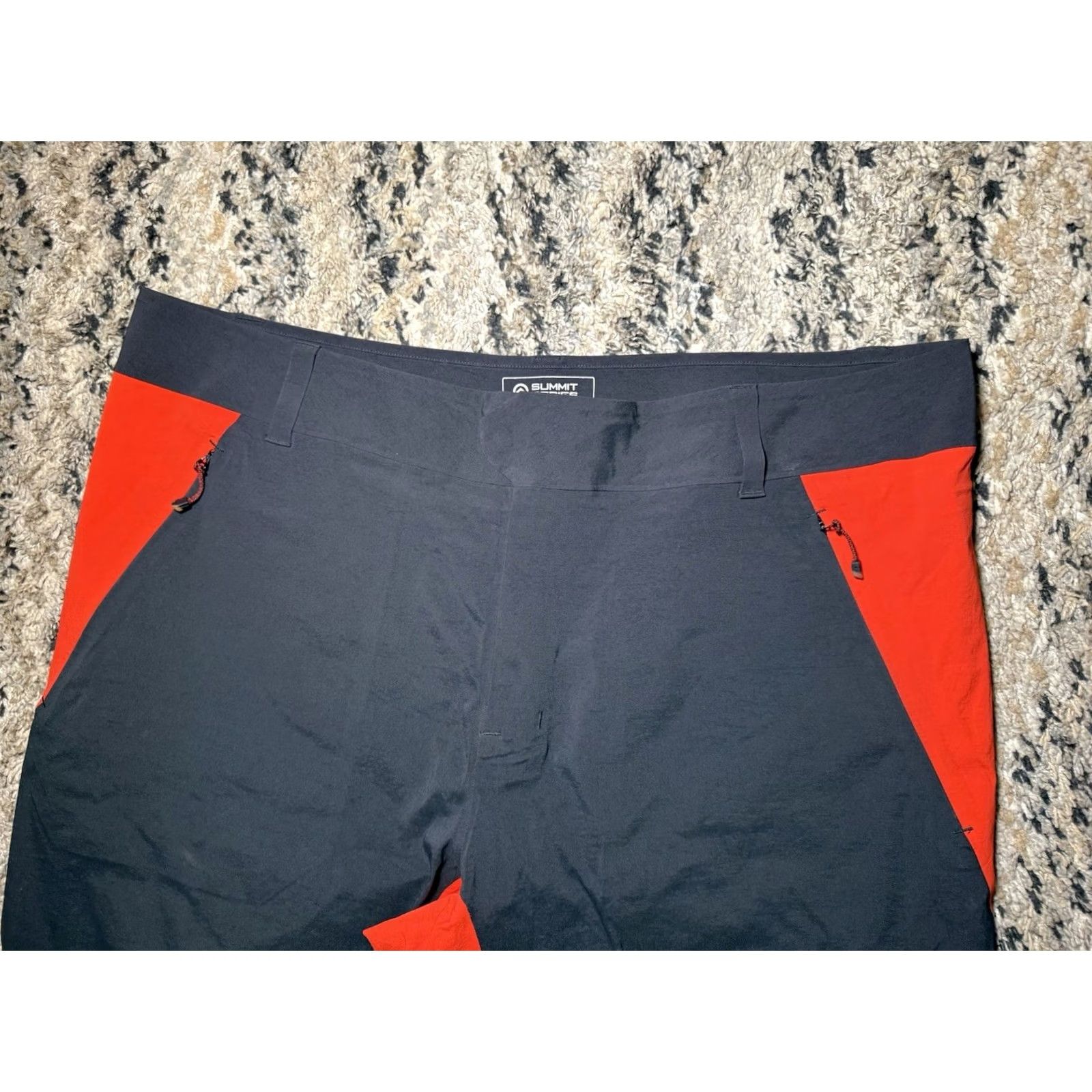 The North Face The North Face Summit Series L Mens 38 Regular Fit Orange Black Hiking Pants Size US 38 / EU 54 - 7 Thumbnail
