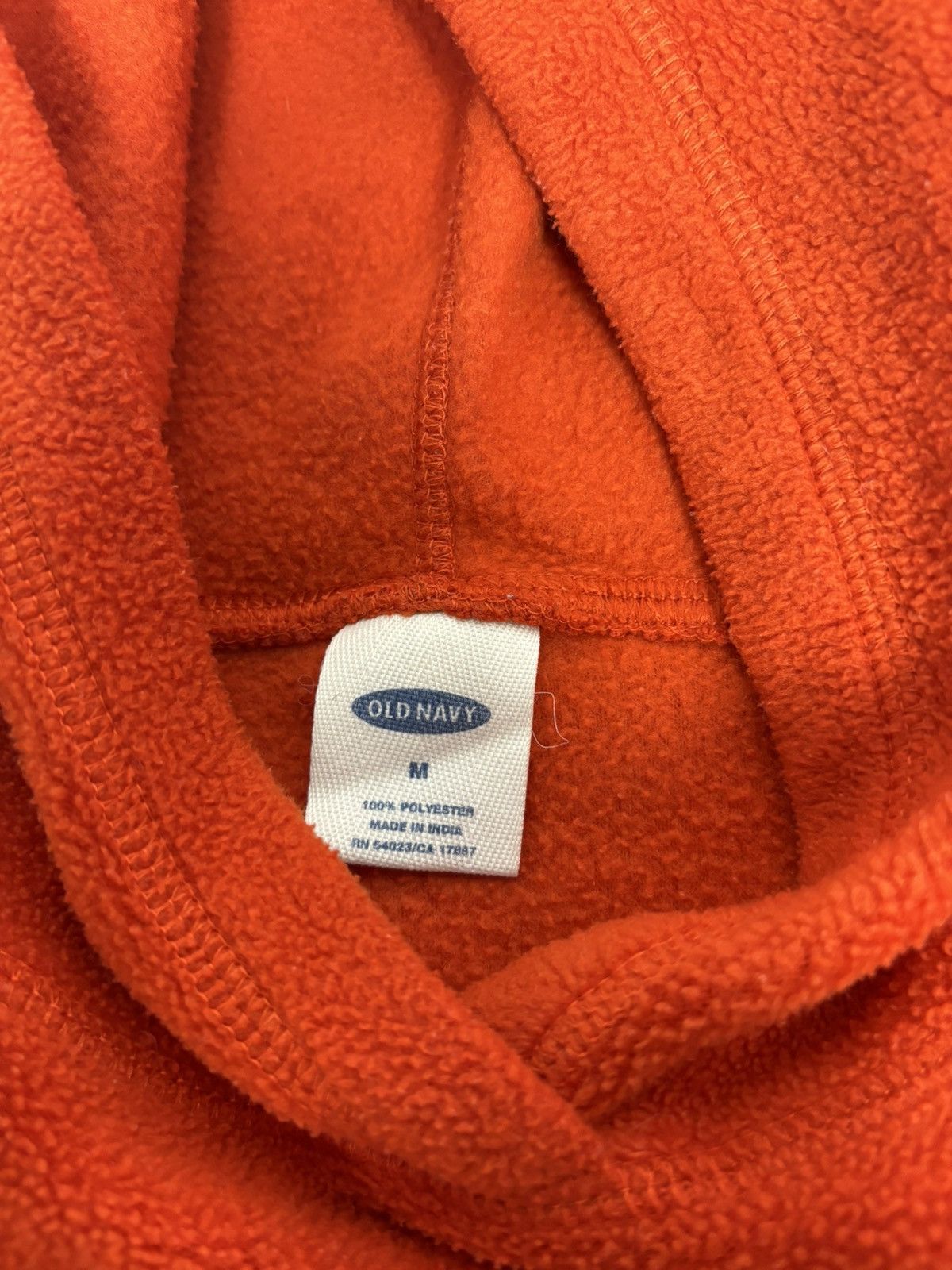 Old Navy Y2k orange old navy fleece hoodie Size US M / EU 48-50 / 2 - 2 Thumbnail