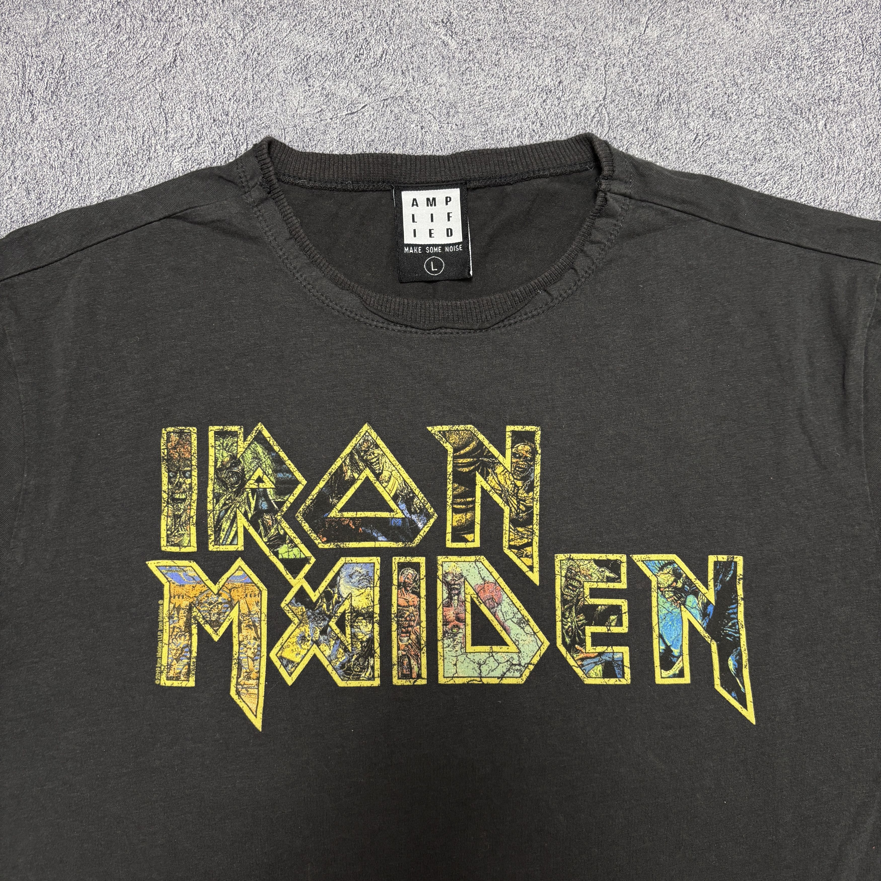 Band Tees × Iron Maiden × Vintage Iron Maiden Shirt Vintage Band Tees Megadeth Judas Priest Size US M / EU 48-50 / 2 - 3 Thumbnail