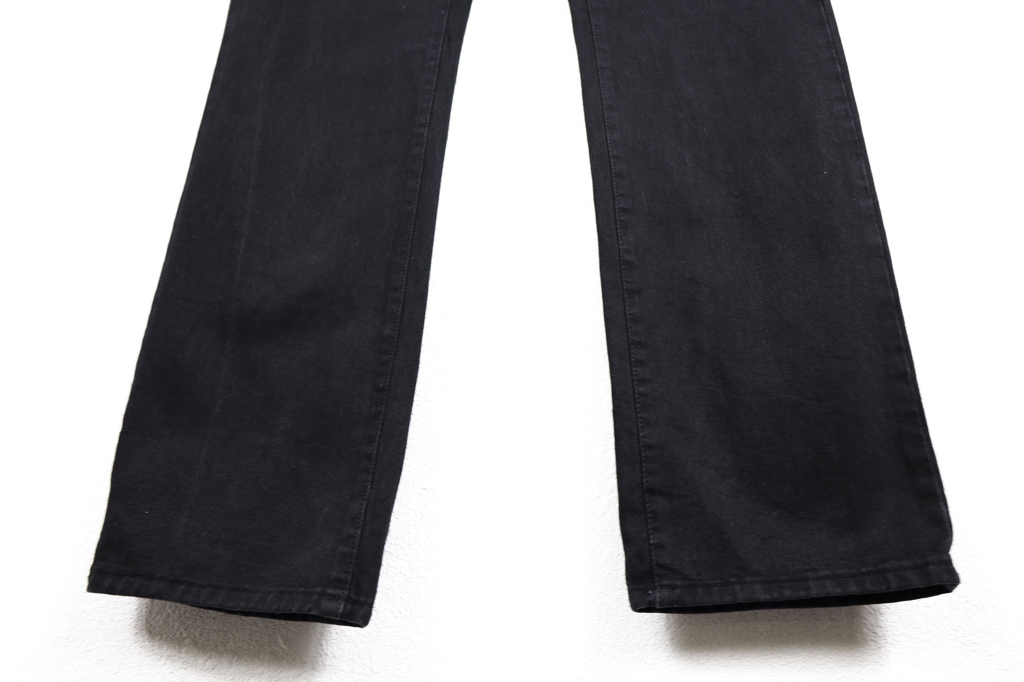 Versace × Versace Jeans Couture × Vintage Vintage Versace Jeans Couture Black Denim Jeans Pants Size 28" / US 6 / IT 42 - 4 Thumbnail