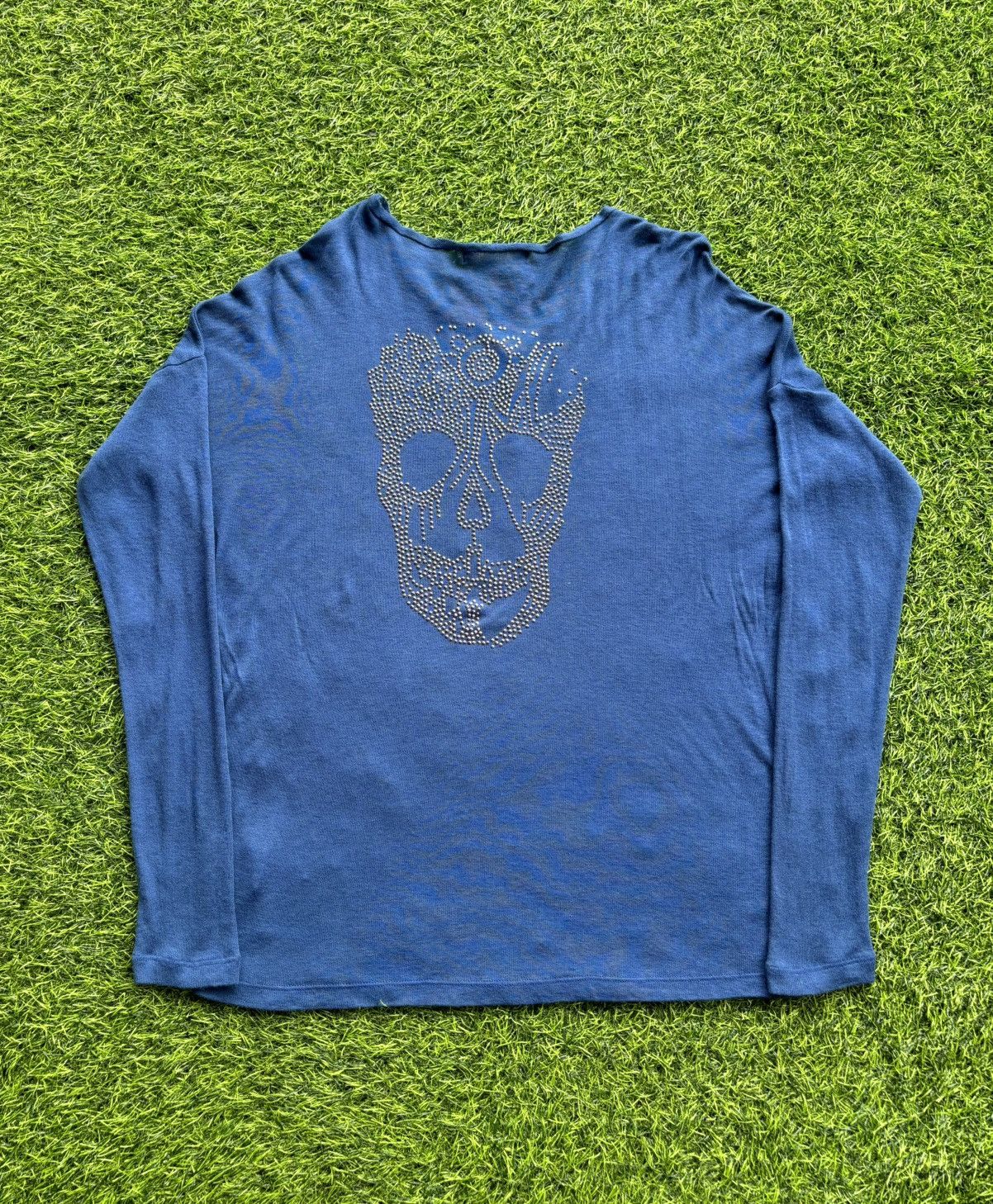 Hysteric Glamour Y2k Whiggy Skull soft material shirt Size US L / EU 52-54 / 3 - 1 Thumbnail