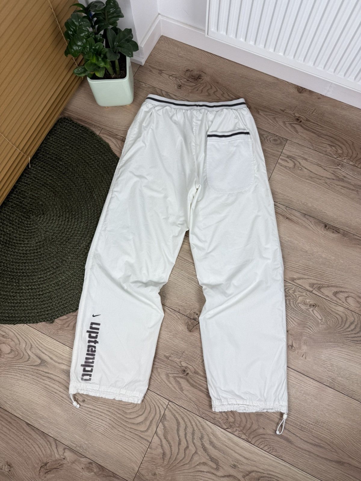 Nike Vintage Nike Baggy Pants Uptempo Track GorpCore Style Swoosh Size US 33 - 13 Thumbnail