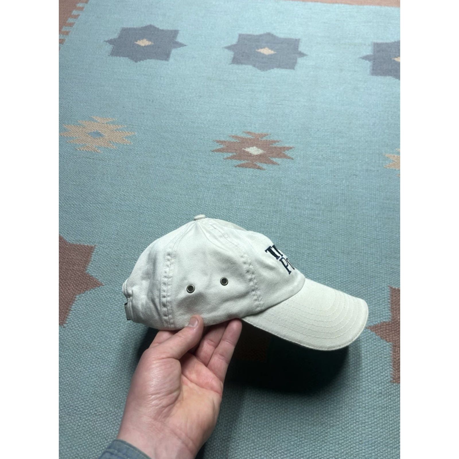 Vintage VINTAGE Trick Pony country music band Nashville tan beige Unbranded Adjustable Baseball Cap Dad cap Hat Men Size ONE SIZE - 8 Thumbnail