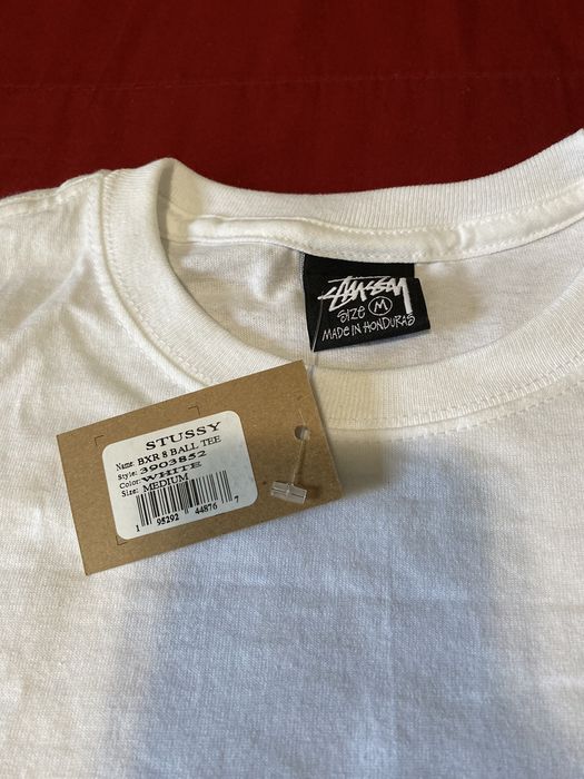 Stussy Stussy & Born X Raised 8 Ball Tee White Medium | Grailed