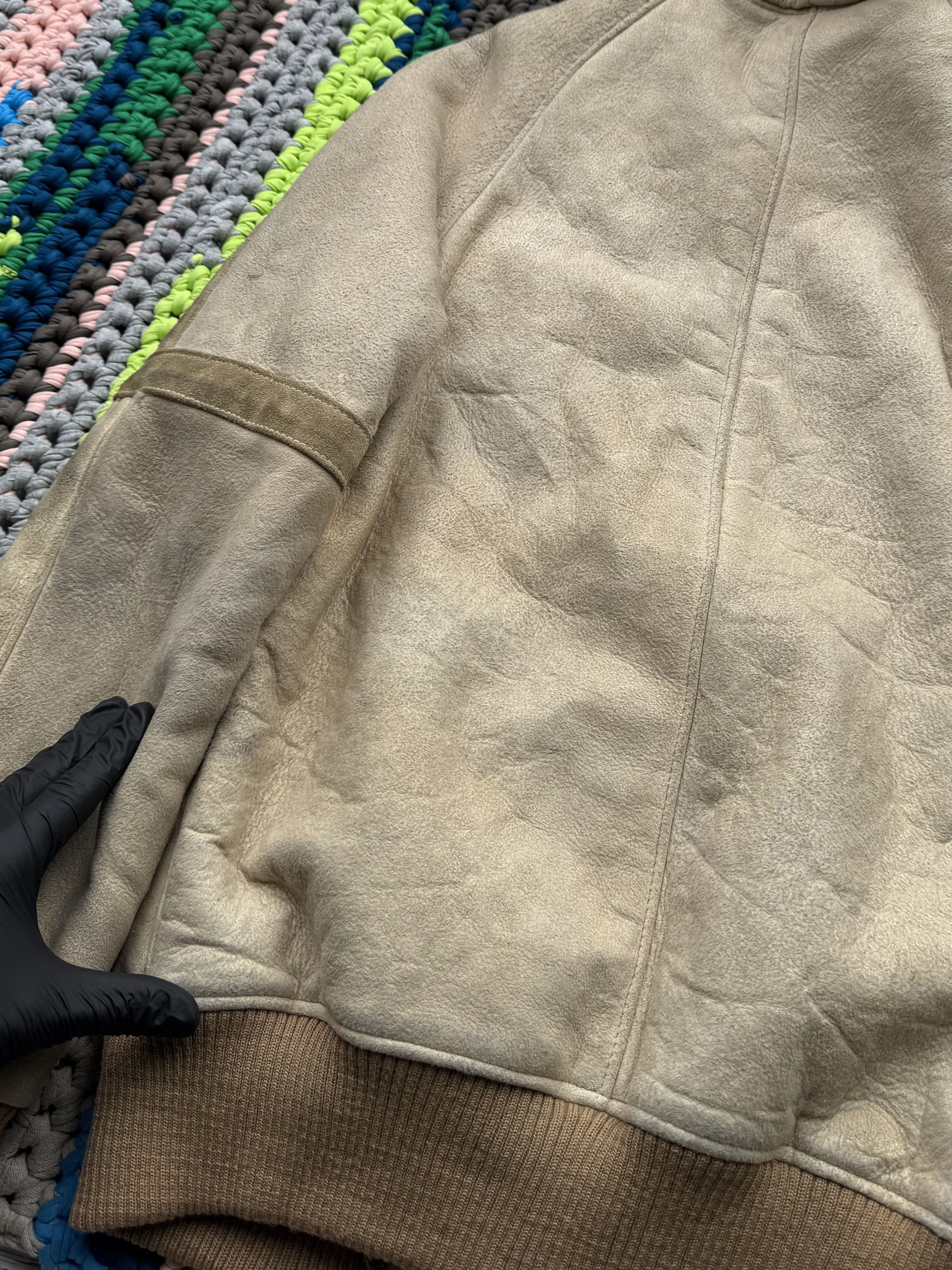Vintage Vintage thrashed sheepskin jacket Size US S / EU 44-46 / 1 - 15 Thumbnail