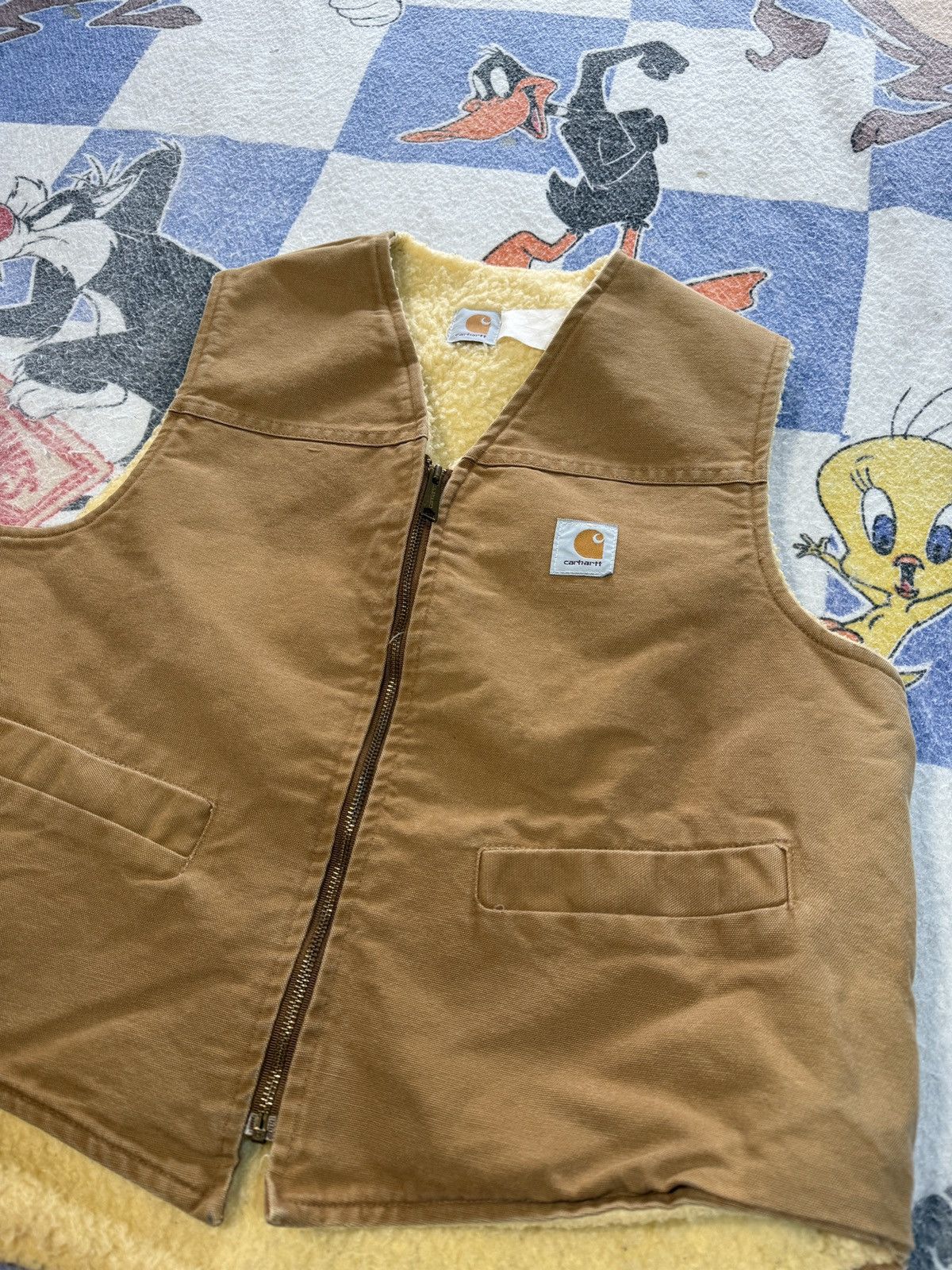 Carhartt Vintage carhartt work vest Size US XL / EU 56 / 4 - 2 Thumbnail