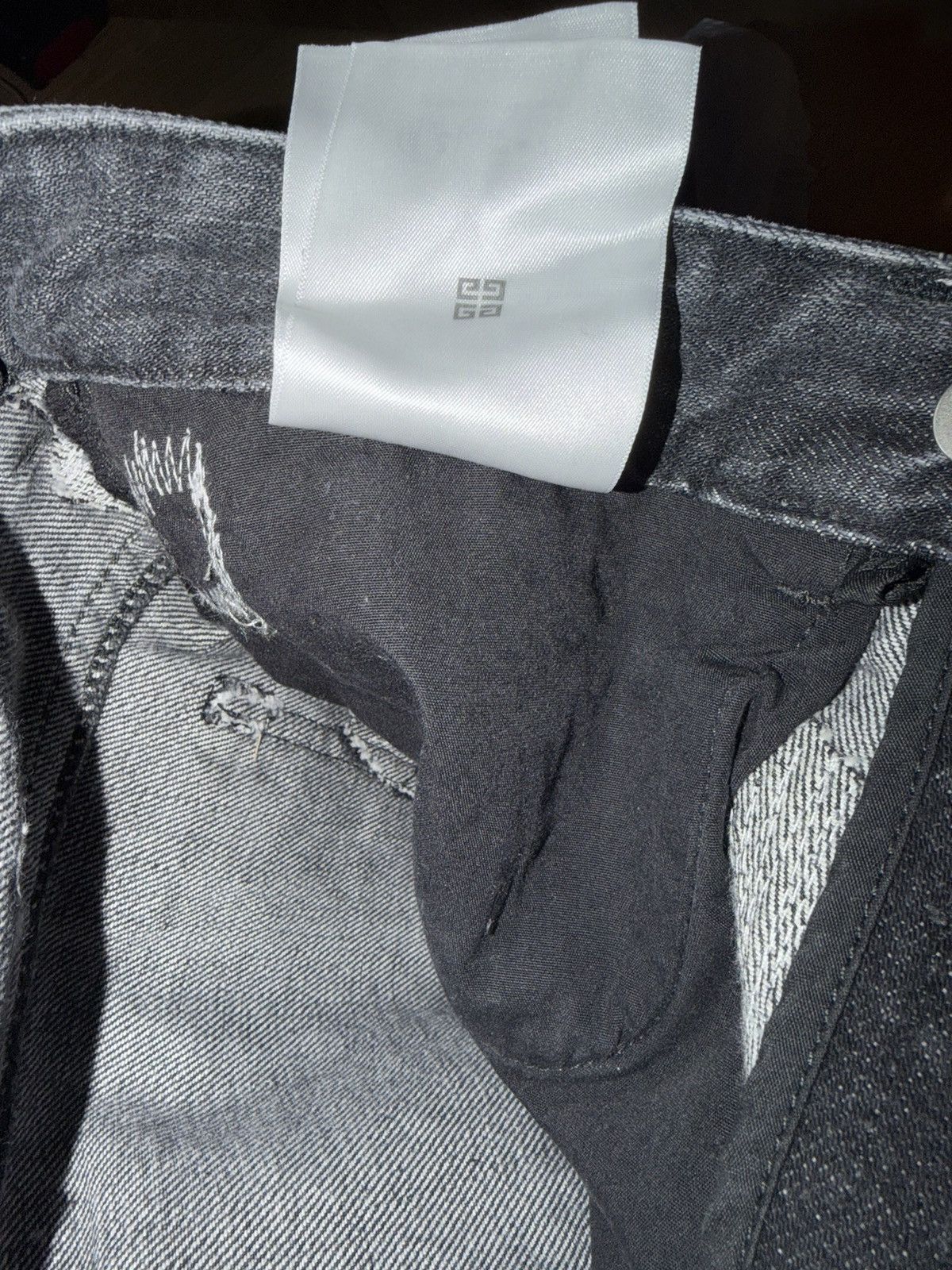 Givenchy Givenchy black jeans boro Matthew Williams Size US 30 / EU 46 - 7 Thumbnail