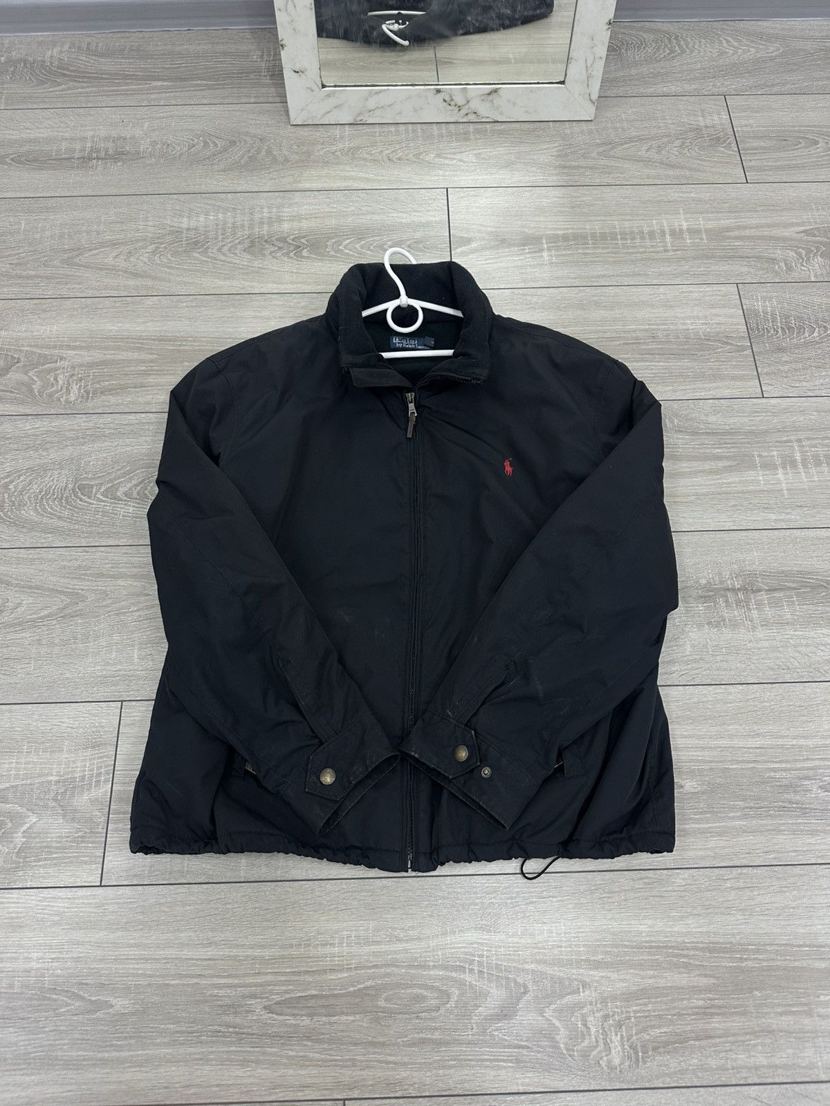 Polo Ralph Lauren Polo Ralph Lauren Vintage Black Jacket 90s Size US XXL / EU 58 / 5 - 5 Thumbnail