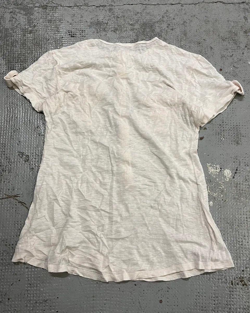 Balmain Balmain White Military Buttoned T-Shirt Size S / US 4 / IT 40 - 8 Thumbnail