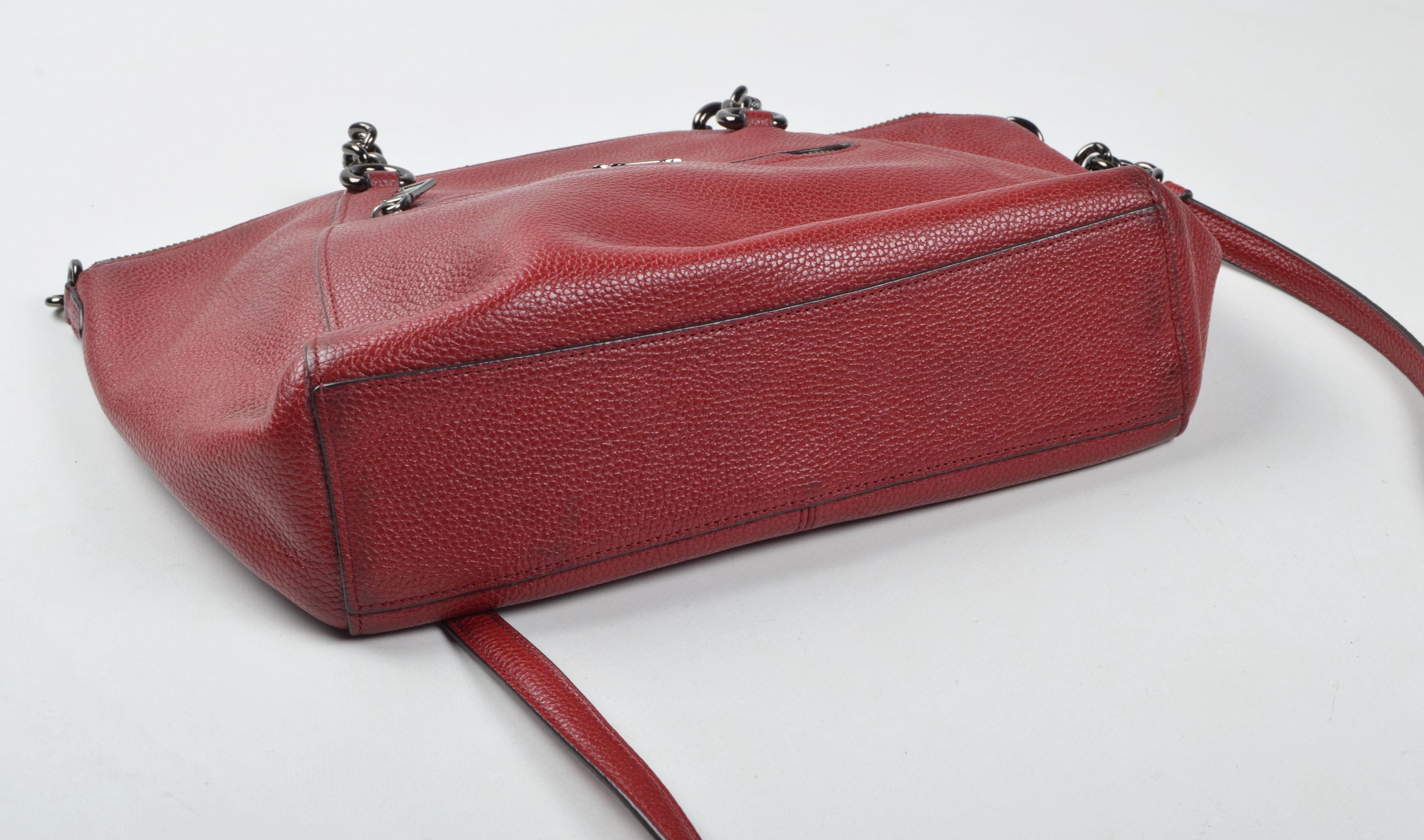 COACH 59501 Chain Prairie Satchel Y2K Glam Crossbody Bag