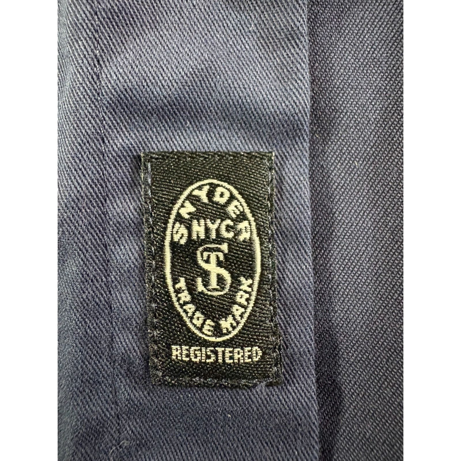 Todd Snyder Todd Snyder cotton button up overshirt size L color Navy Blu Size US L / EU 52-54 / 3 - 3 Thumbnail