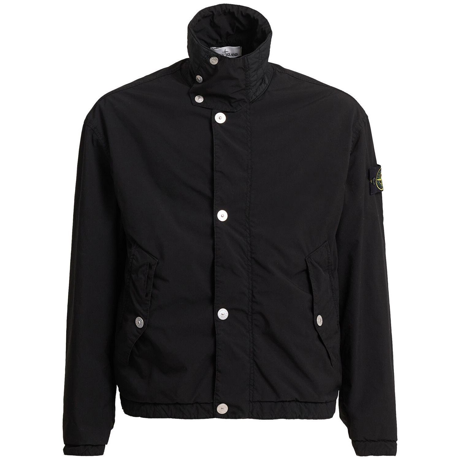 Stone Island STONE ISLAND Black Poly Jacket New & Authentic (Men's size:l Size US L / EU 52-54 / 3 - 2 Thumbnail