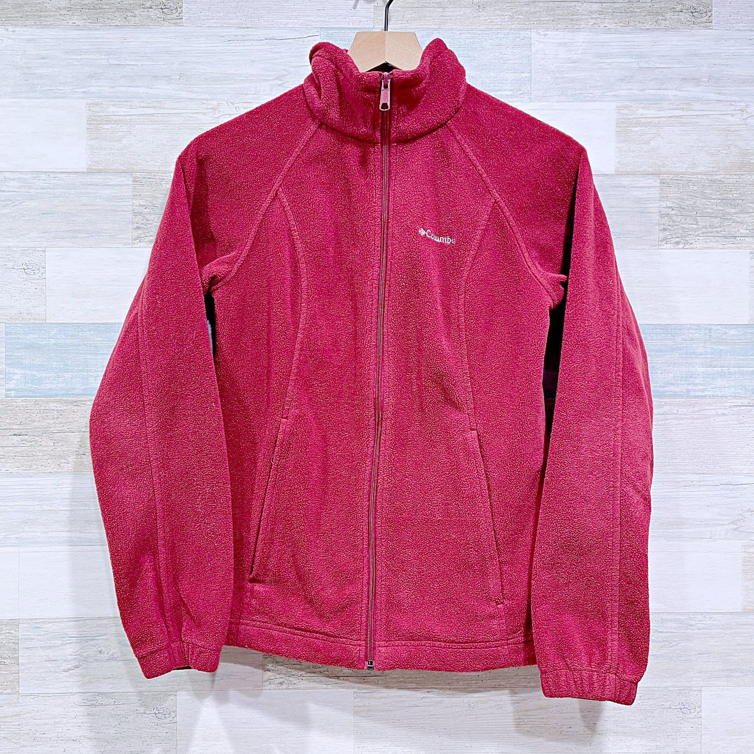 Columbia Columbia Benton Spring Fleece Jacket Red Womens Small Size S / US 4 / IT 40 - 1 Thumbnail