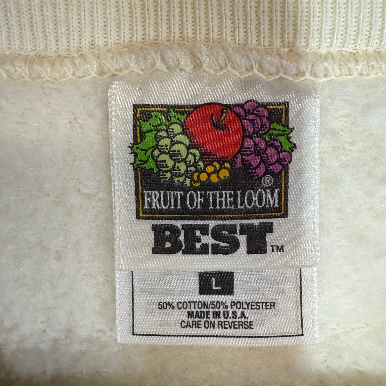 Fruit Of The Loom Vintage 80s Hallmark L Praying Angels Sweatshirt Grandma Size L / US 10 / IT 46 - 4 Thumbnail