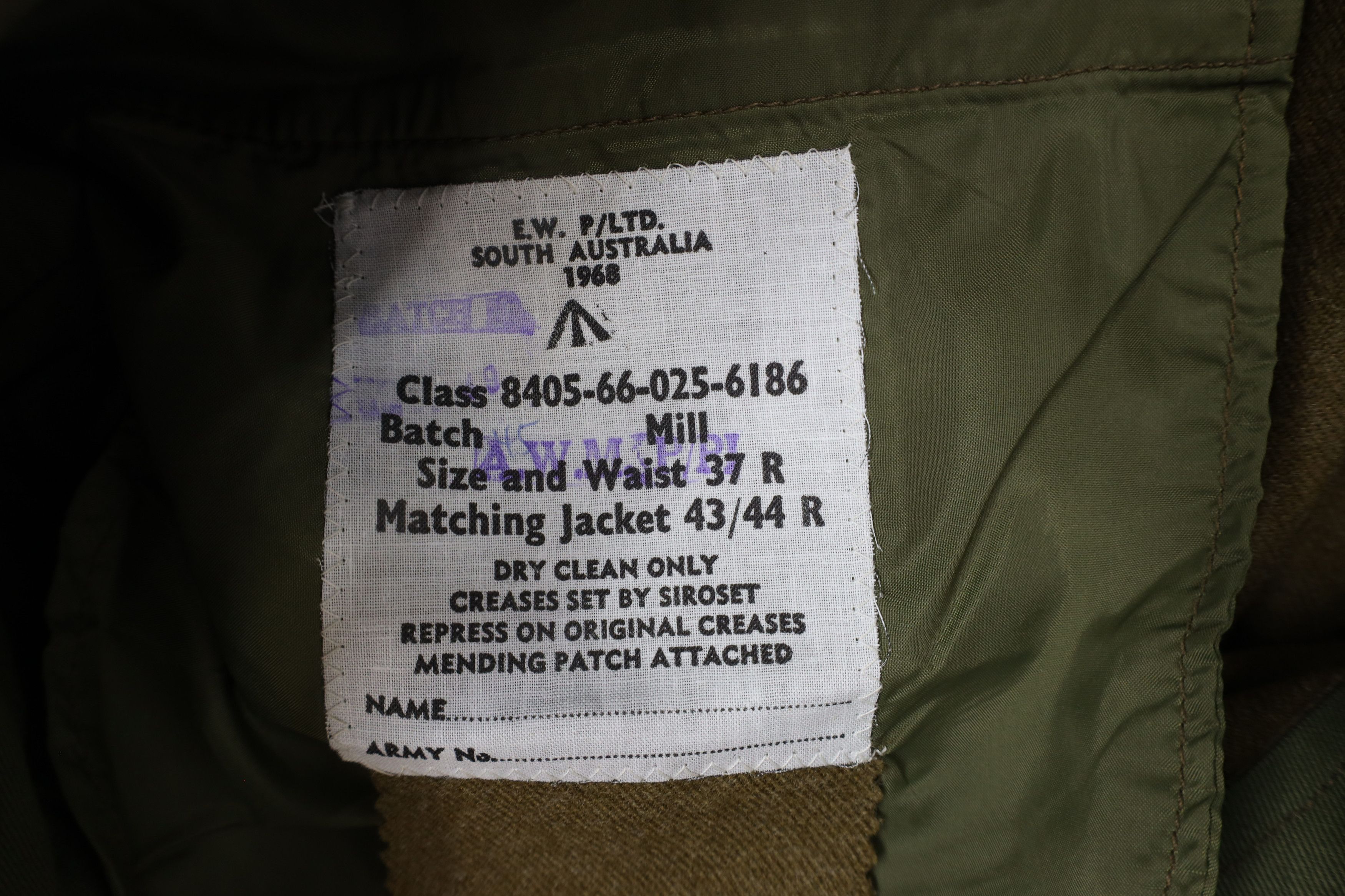 Vintage Deadstock Vintage 60s Vietnam War Military Combat Pants Size US 36 / EU 52 - 6 Thumbnail