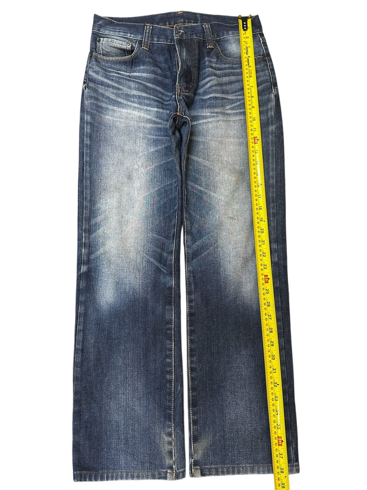 Uniqlo Vintage Japanese Uniqlo Mud Wash Style Jeans Size US 31 - 3 Thumbnail