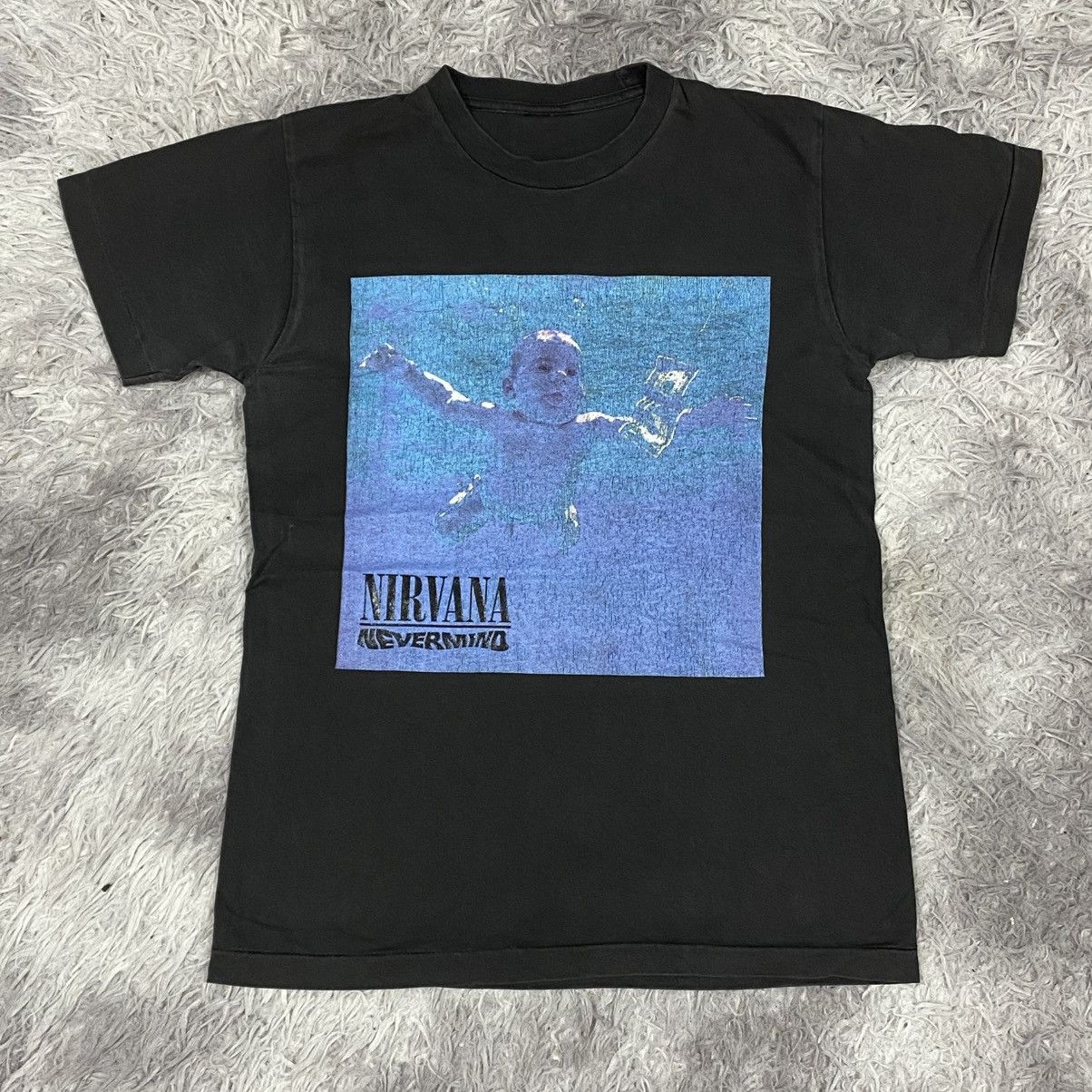 Band Tees × Nirvana × Vintage Vintage bootleg nirvana nevermind band Size US S / EU 44-46 / 1 - 1 Thumbnail