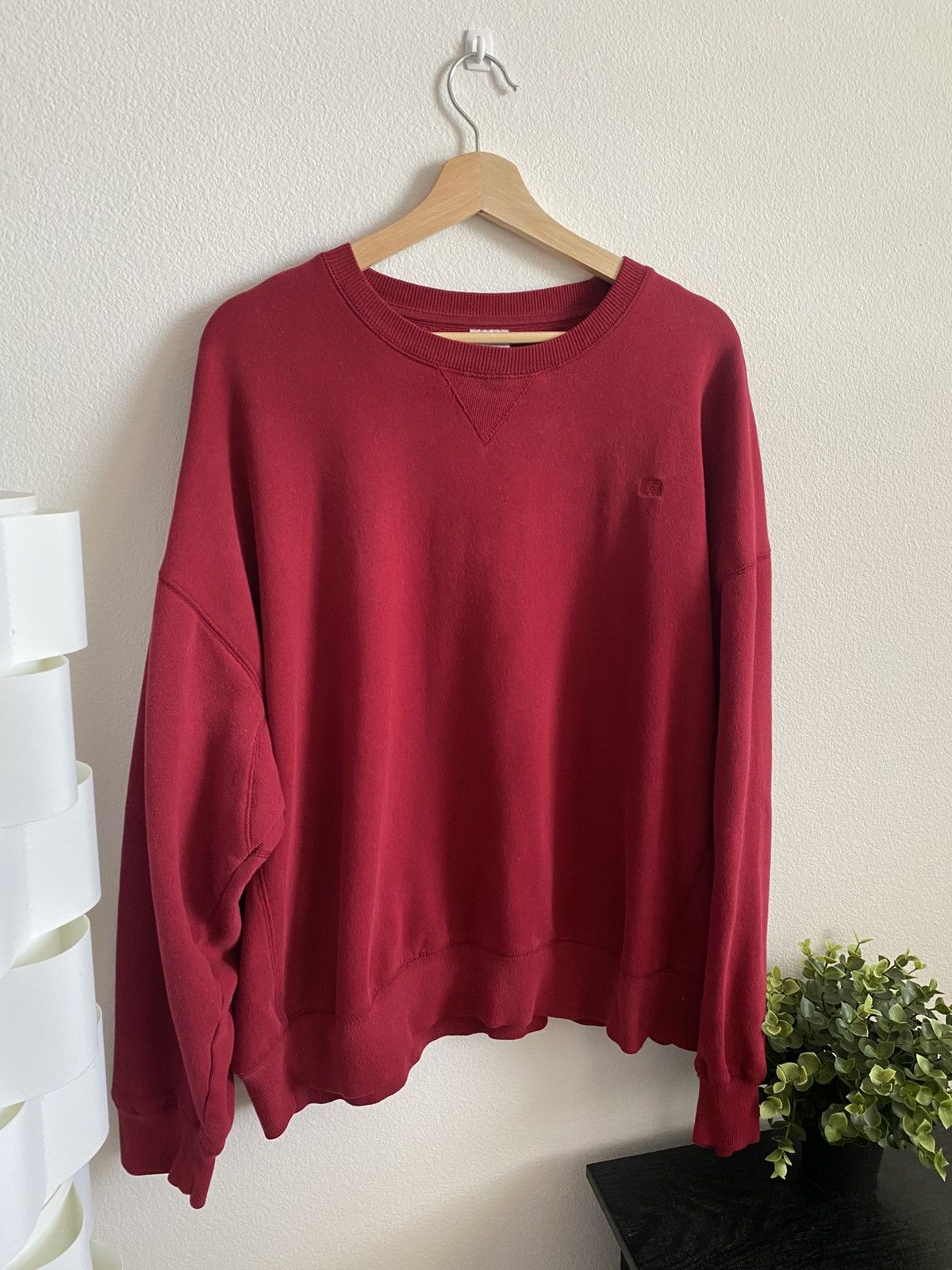 Russell Athletic Vintage 90s Faded Russell Athletic Blank Crewneck Sweatshirt Size US XL / EU 56 / 4 - 2 Thumbnail