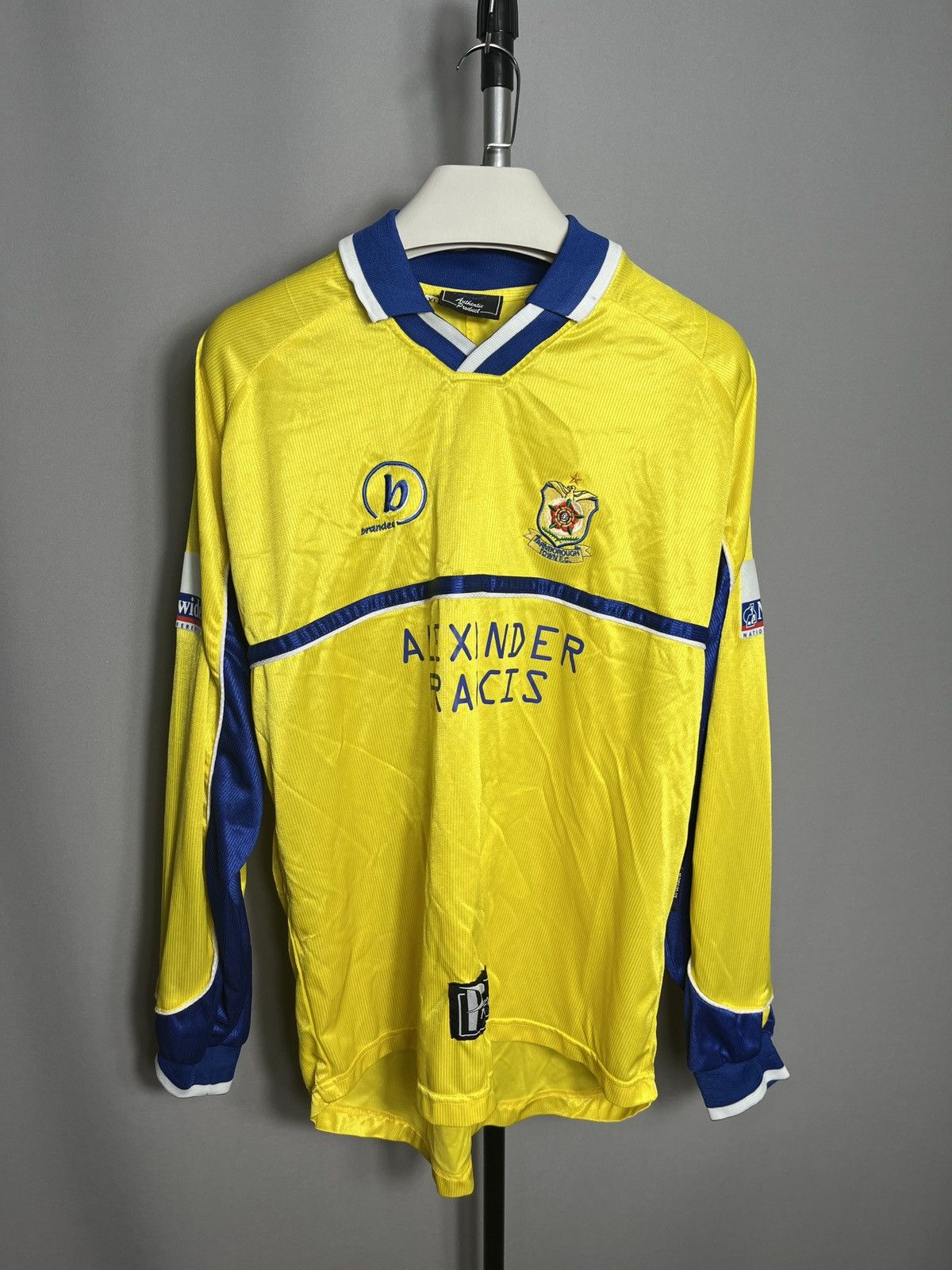 Sports Specialties 2003 - 2004 Farnborough FC away yellow Dean Green #7 long Size US XL / EU 56 / 4 - 1 Thumbnail