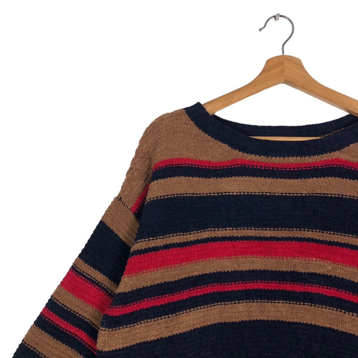 Japanese Brand 🔥Vintage Cropped Knit Sweatshirt GU Japan Issey Miyake Size US S / EU 44-46 / 1 - 7 Thumbnail