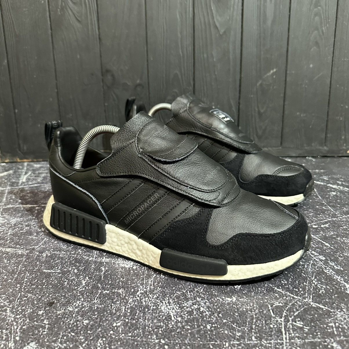 adidas gazelle silver green womens Adidas Micropacer x R1 TfL Triple Black